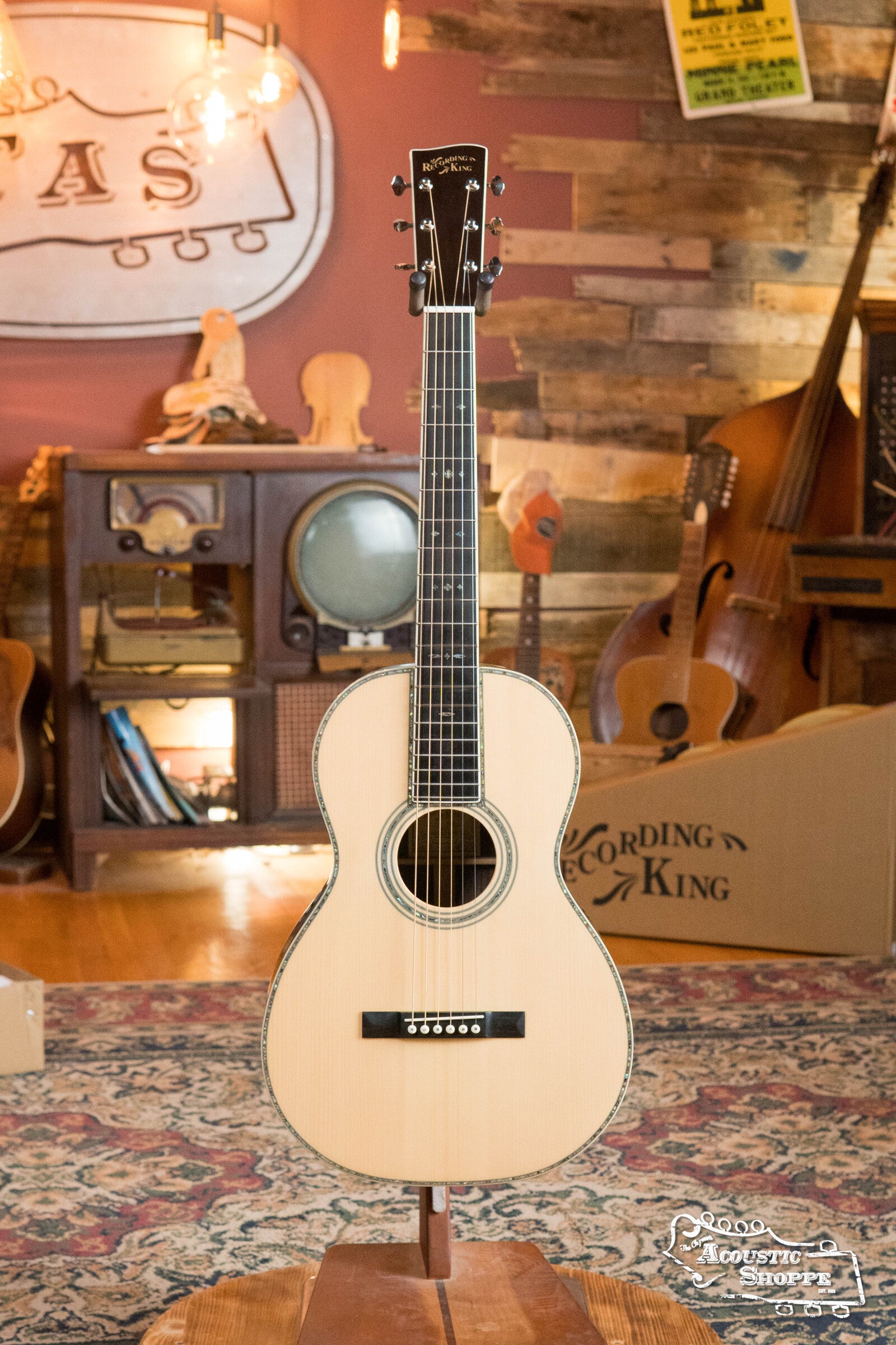 *Floor Model* Recording King RP-342 Adirondack/Rosewood Tonewood Reserve Elite 0 #0292