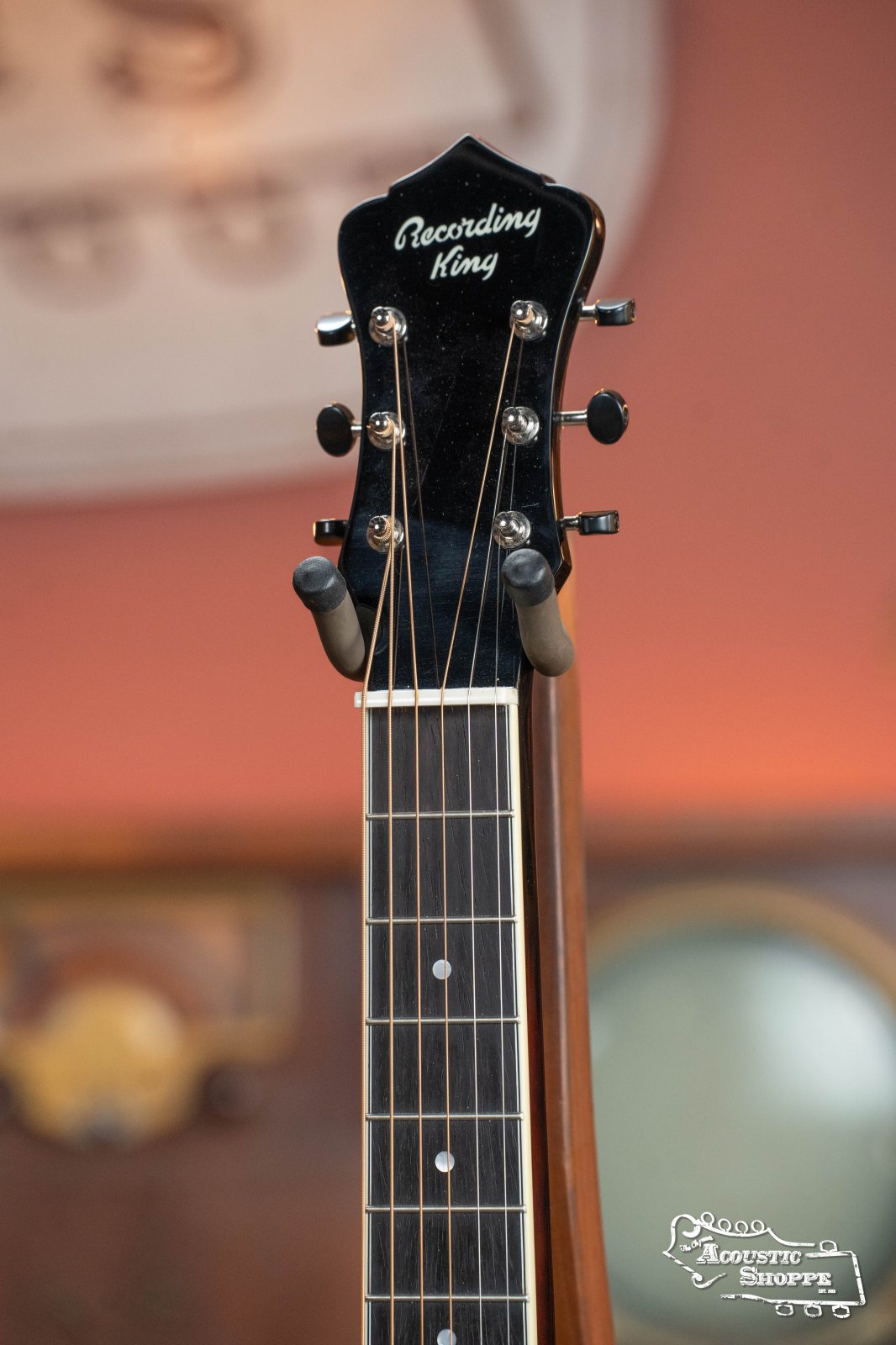 Recording King RR-36S-VS All Mahogany Vintage Sunburst Square Neck Resonator Maxwell Series #4706