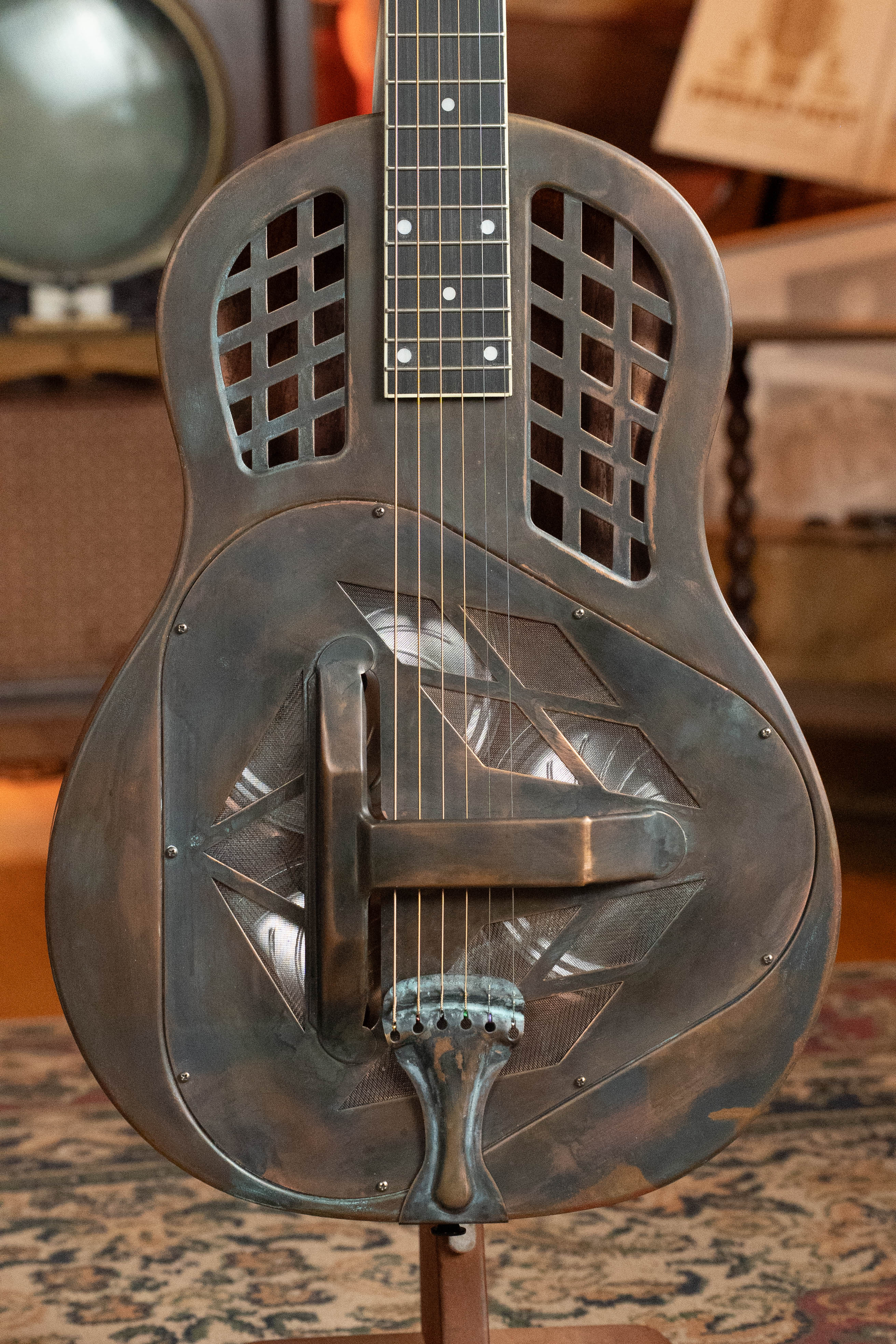 (Used) Republic Tricone Metal Square-neck Guitar