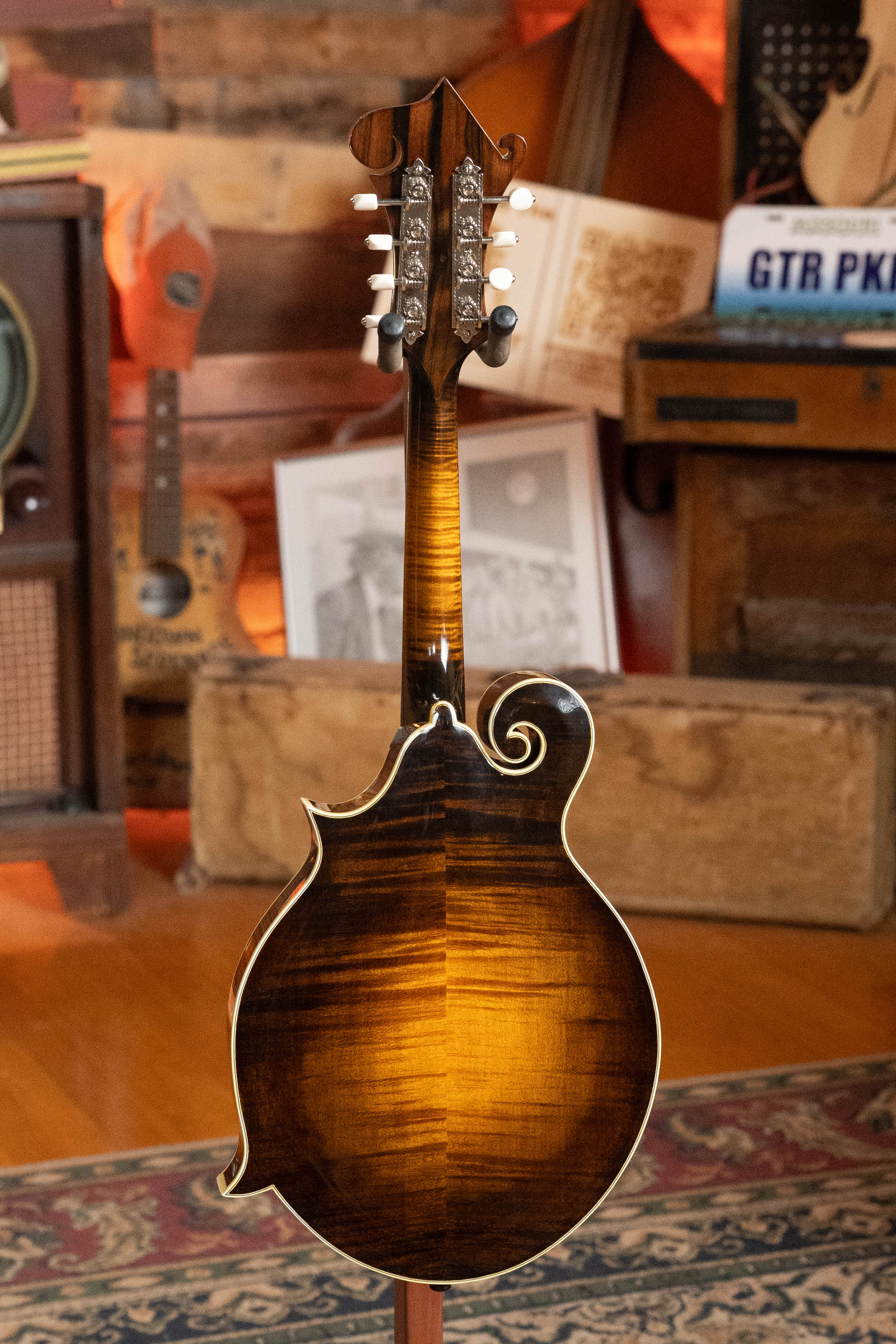 Rychlik Aged Adirondack/Sugar Maple Sunburst F-Style Mandolin #006