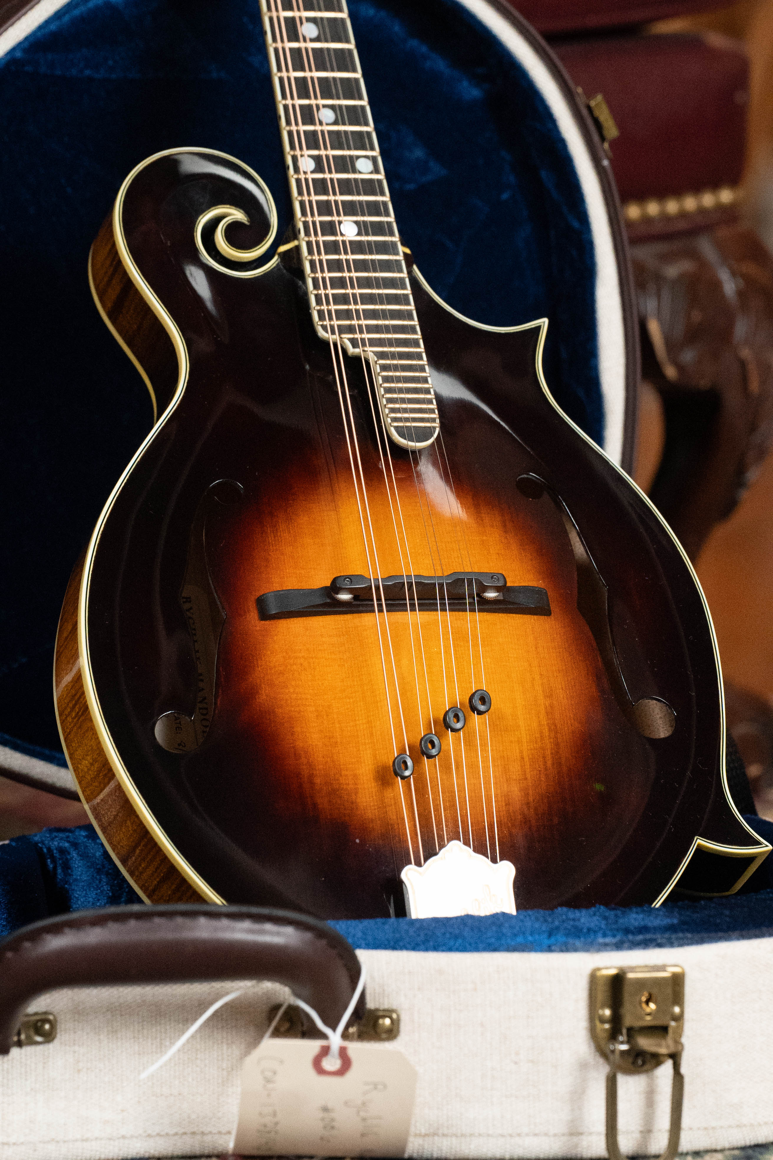 Rychlik Aged Adirondack/Sugar Maple Sunburst F-Style Mandolin #006