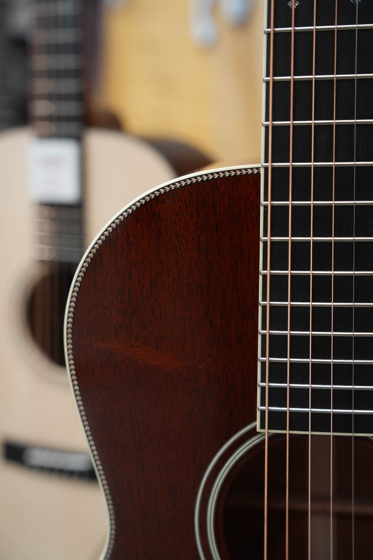 Santa Cruz OO Custom All Mahogany Acoustic Guitar #1395