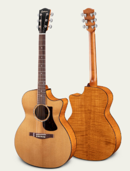 PRE-ORDER DEPOSIT ONLY *New 2026 NAMM Model* Eastman PCH3-GACE-AB Sitka/Laminated Maple Amberburst Gloss Grand Auditorium Cutaway Guitar w/Electronics