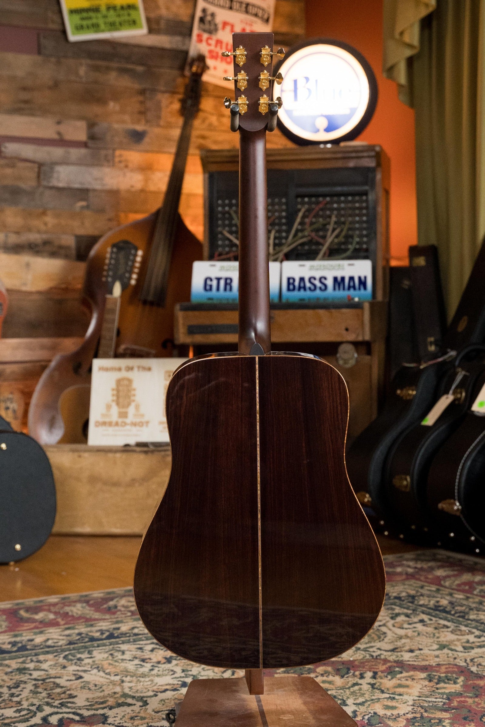Boucher BG-52-GM Torrefied Master Grade Adirondack Red Spruce/East Indian Rosewood Bluegrass Goose Series Dreadnought Acoustic Guitar #1362
