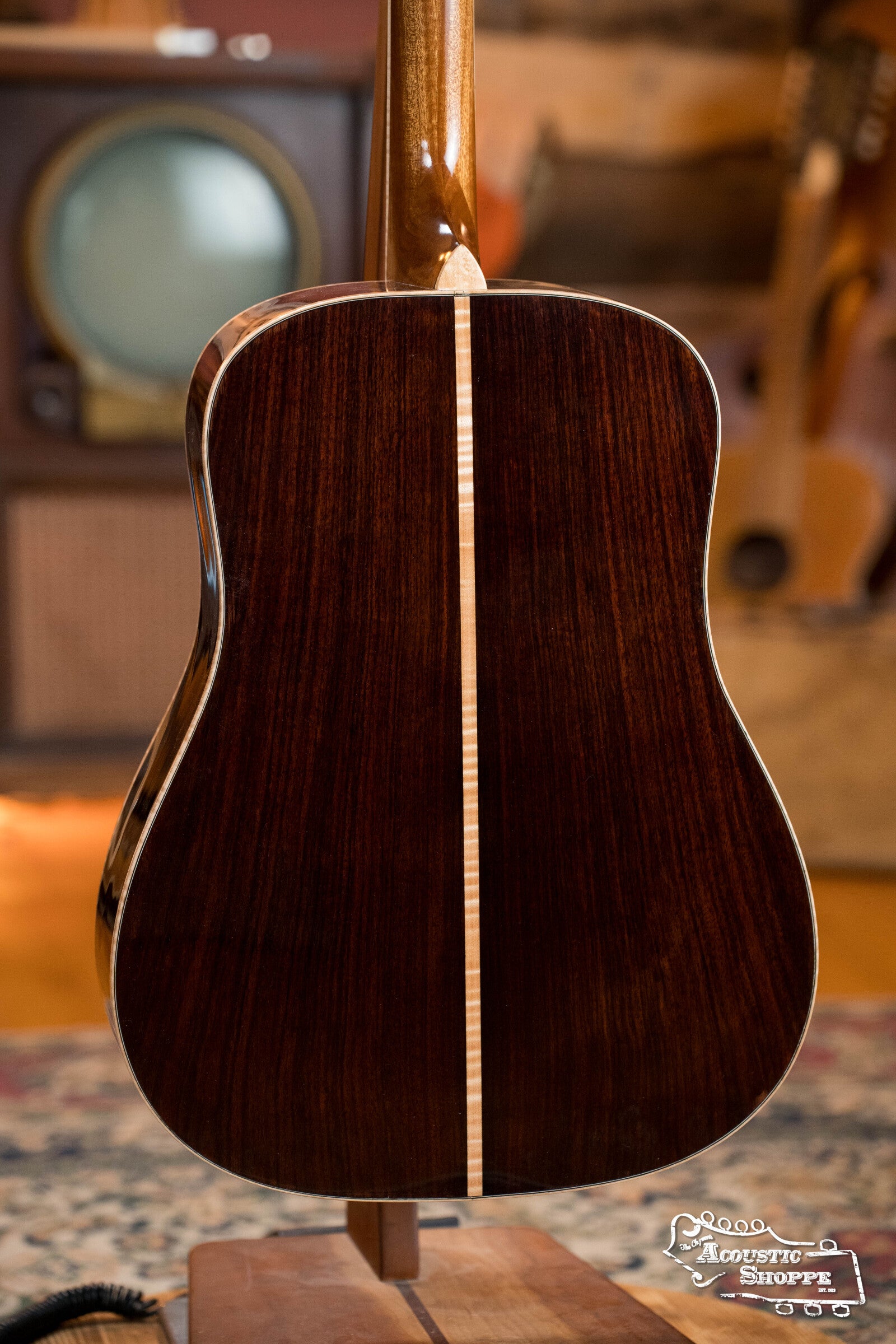 Squirrel Hunter Ornate Rosewood Dreadnought - Torrified Sitka Spruce/East Indian Rosewood - Local Luthier Showcase
