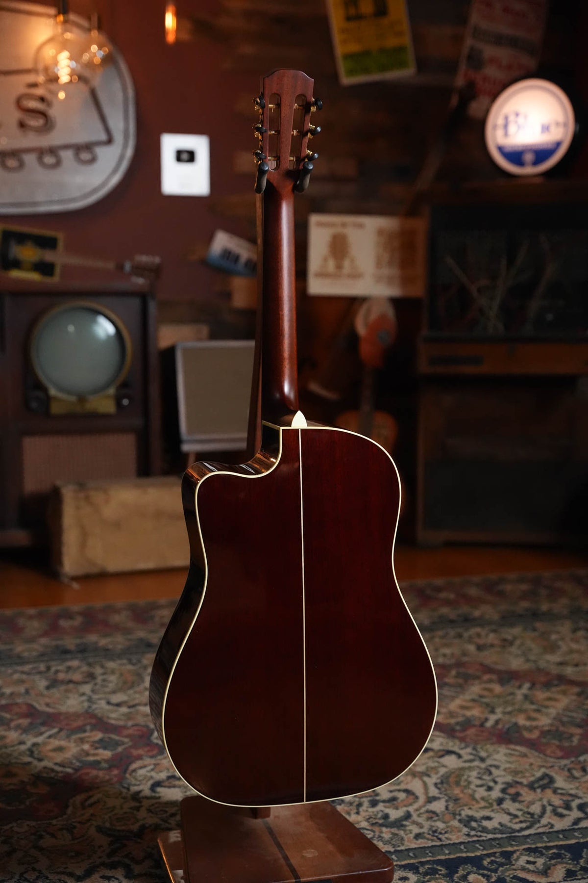 *Stage Ready* Alvarez DYMRJP Slope Shoulder 12-Fret Dreadnought w/Cutaway #7283