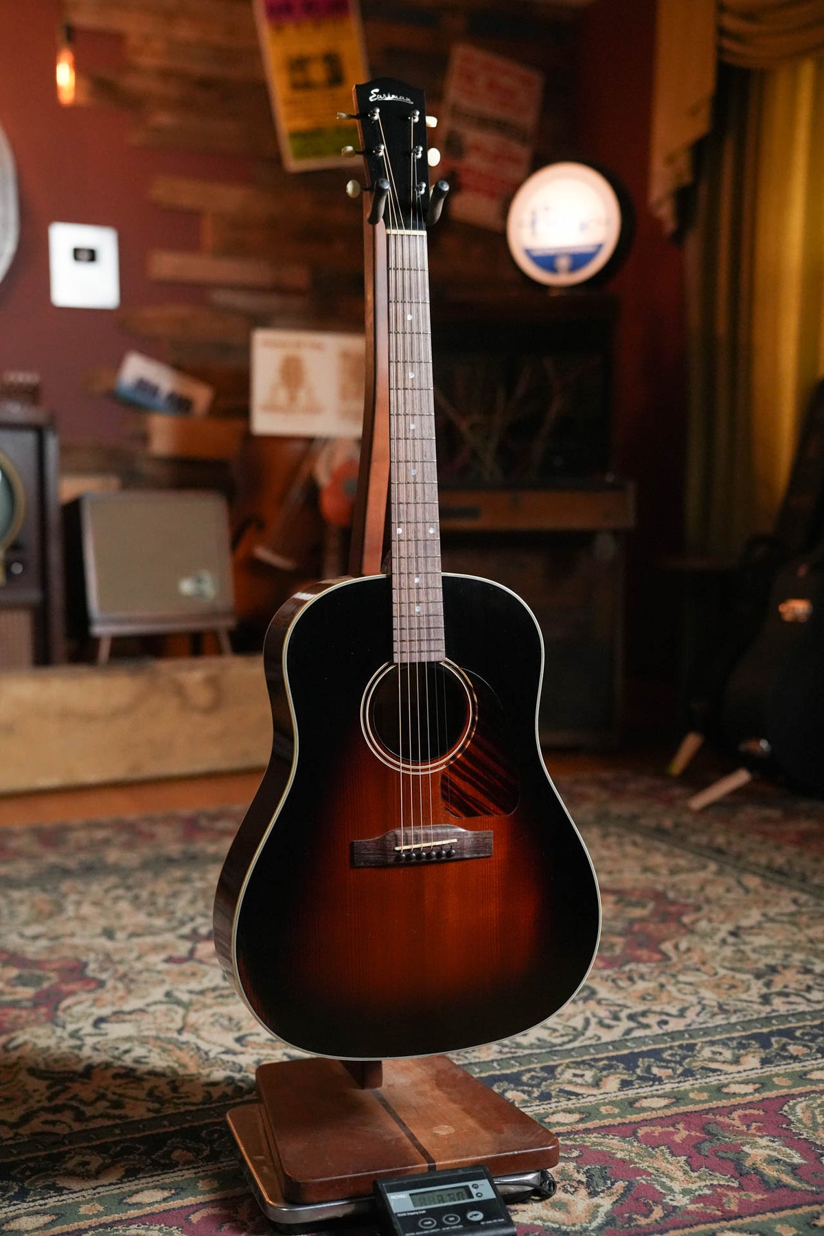 *Stage Ready* Eastman E15SS/V-SB Slope Shoulder Acoustic Guitar #0249