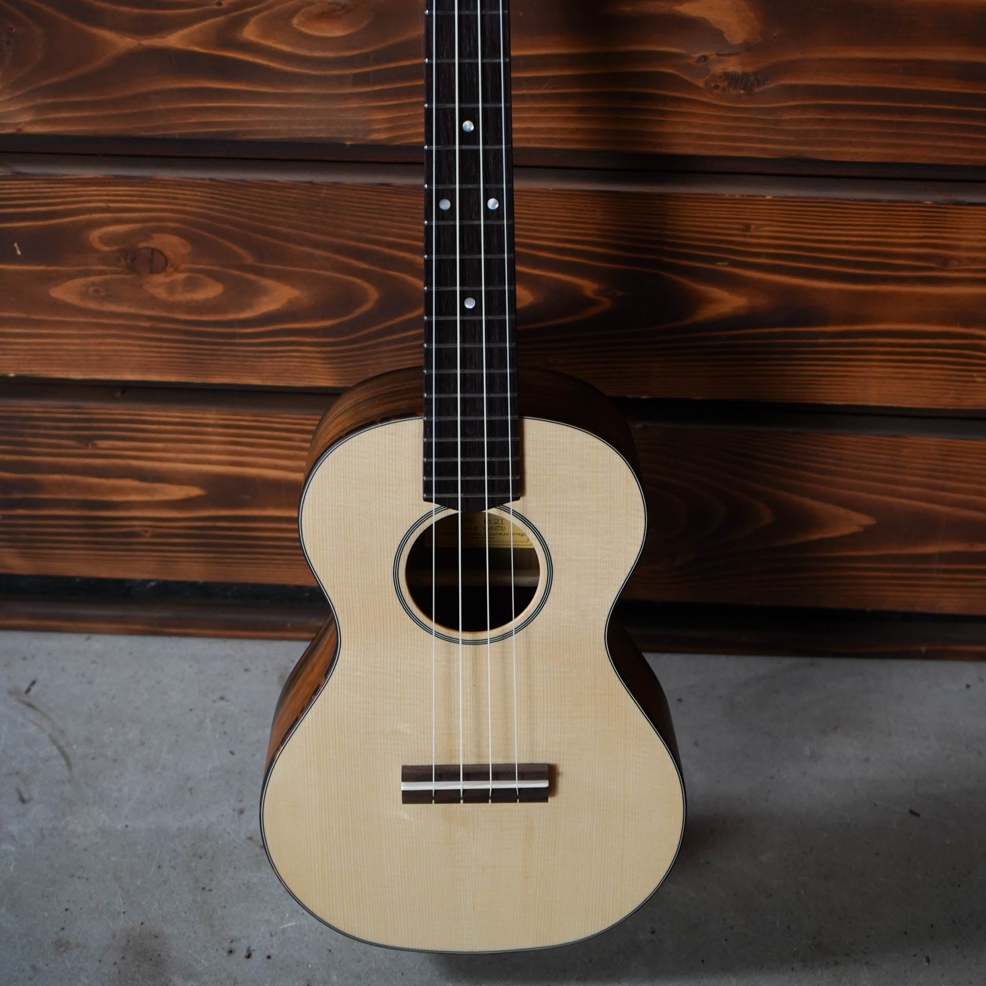 *Stage Ready* Eastman EU2-T Spruce/Ovangkol Tenor Ukulele #7753