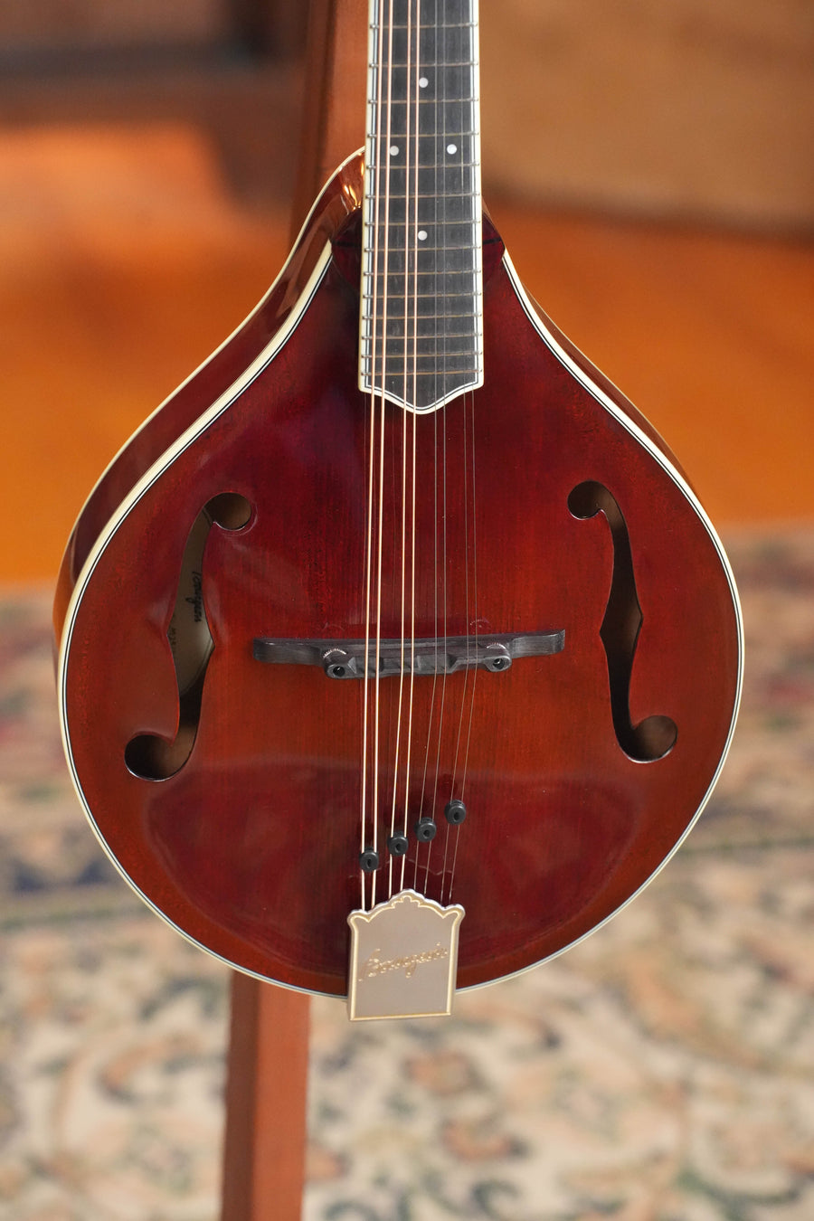 *Stage Ready* TAS Exclusive Bourgeois  M5-A-CR Cordovan Red A-Style Mandolin #2122