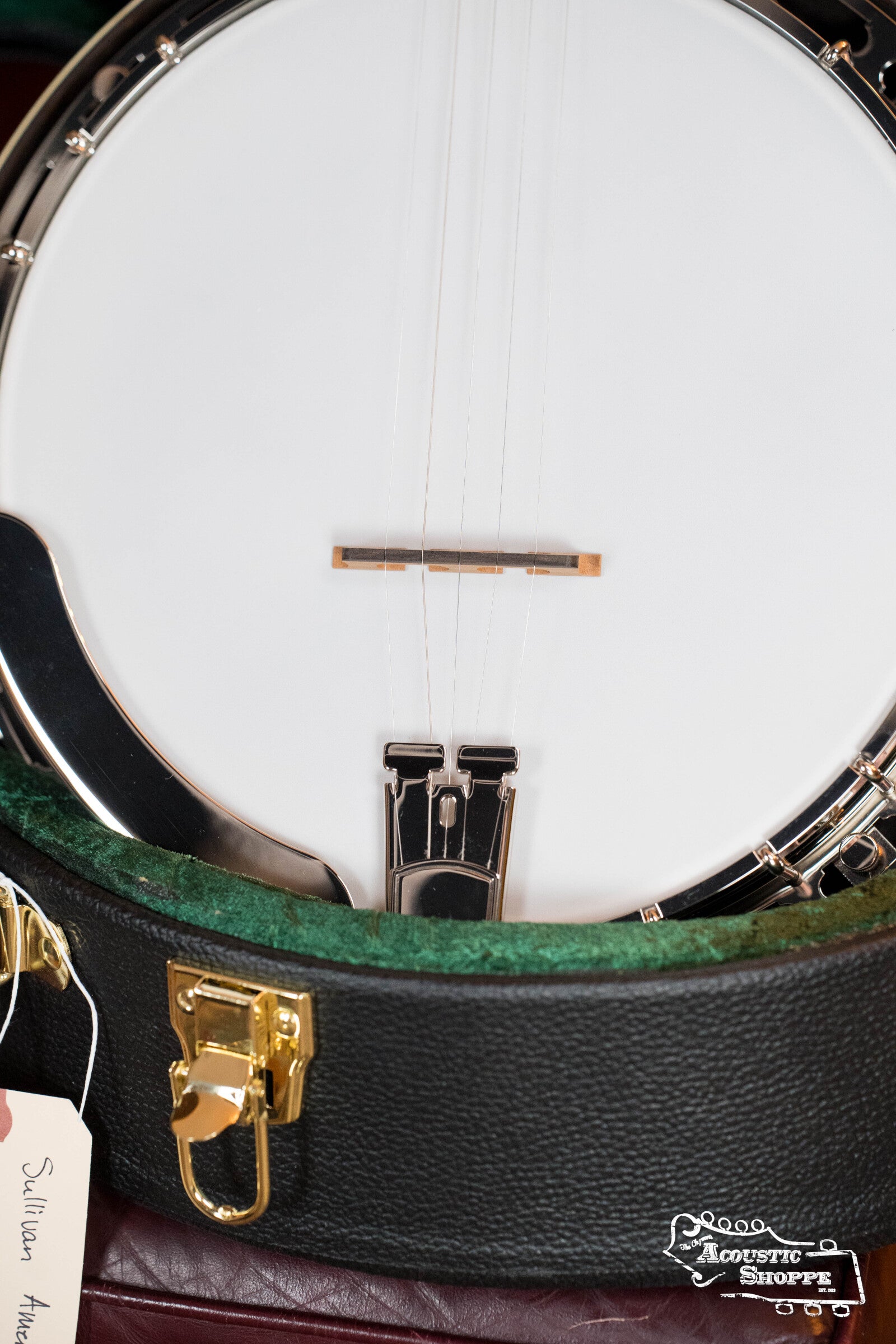 Sullivan American Classic 75 "Leaves and Bows" Pattern Mahogany Resonator Banjo #0241