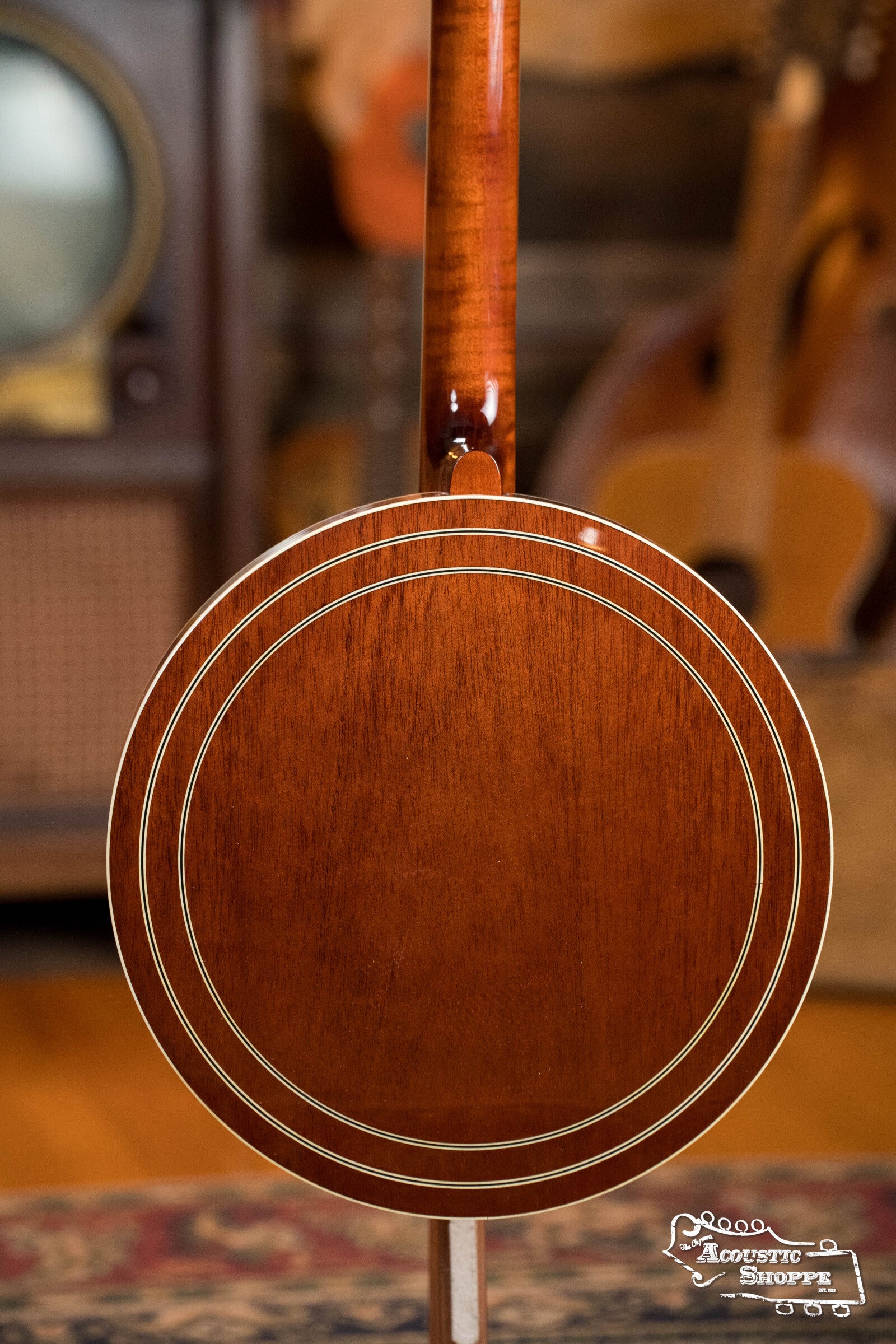 Sullivan American Classic 75 "Leaves and Bows" Pattern Mahogany Resonator Banjo #0241