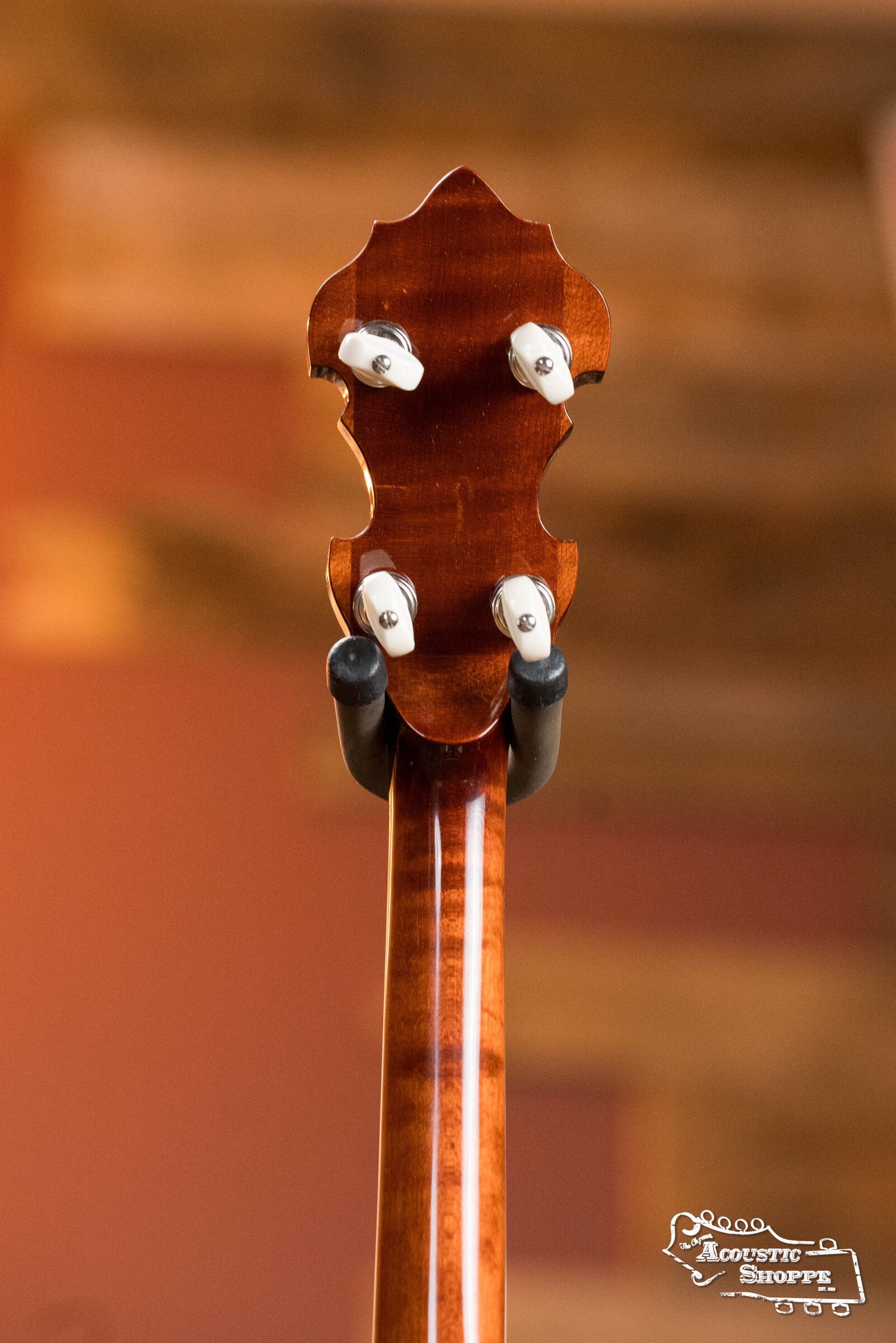 Sullivan American Classic 75 "Leaves and Bows" Pattern Mahogany Resonator Banjo #0241