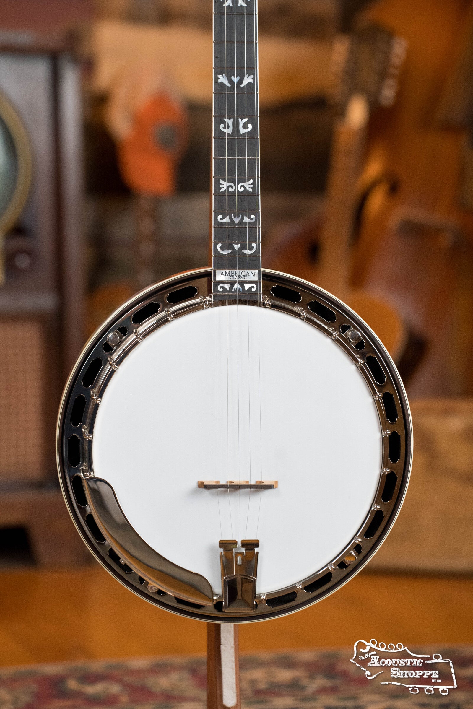 Sullivan American Classic 75 "Flying Eagle" Pattern Mahogany Resonator Banjo #5242