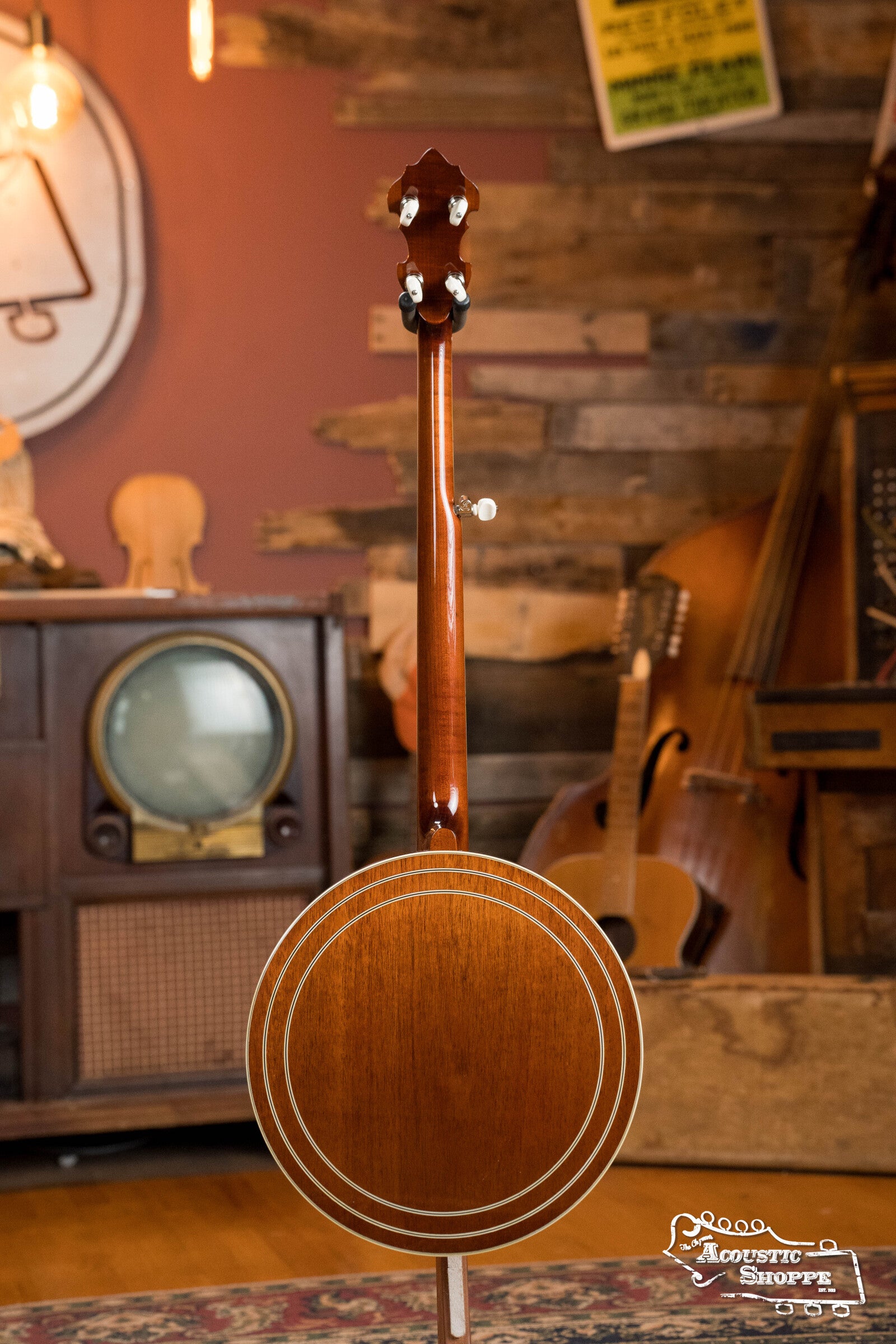 Sullivan American Classic 75 "Flying Eagle" Pattern Mahogany Resonator Banjo #5242