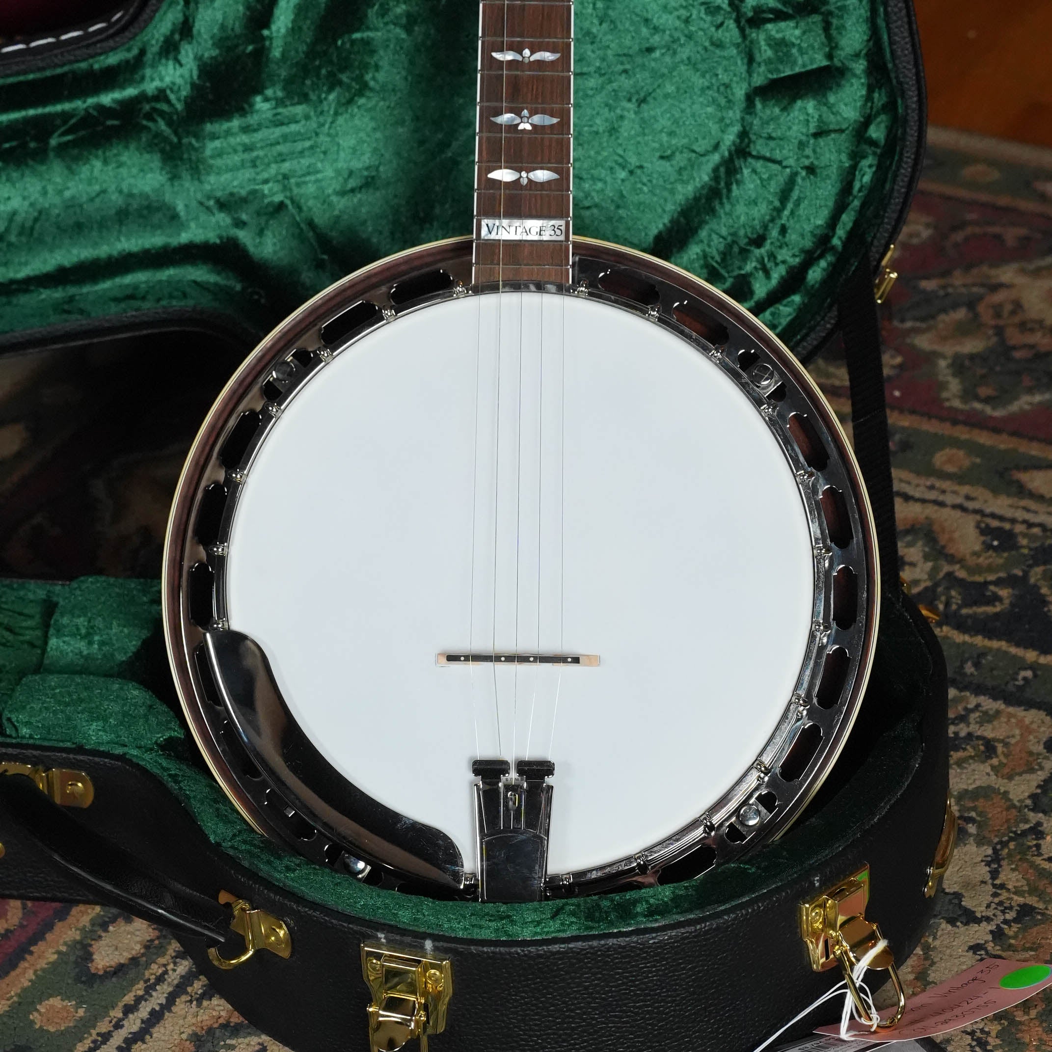 (Used) 2024 Sullivan Vintage 35 Mahogany 5-String Resonator Banjo #4241