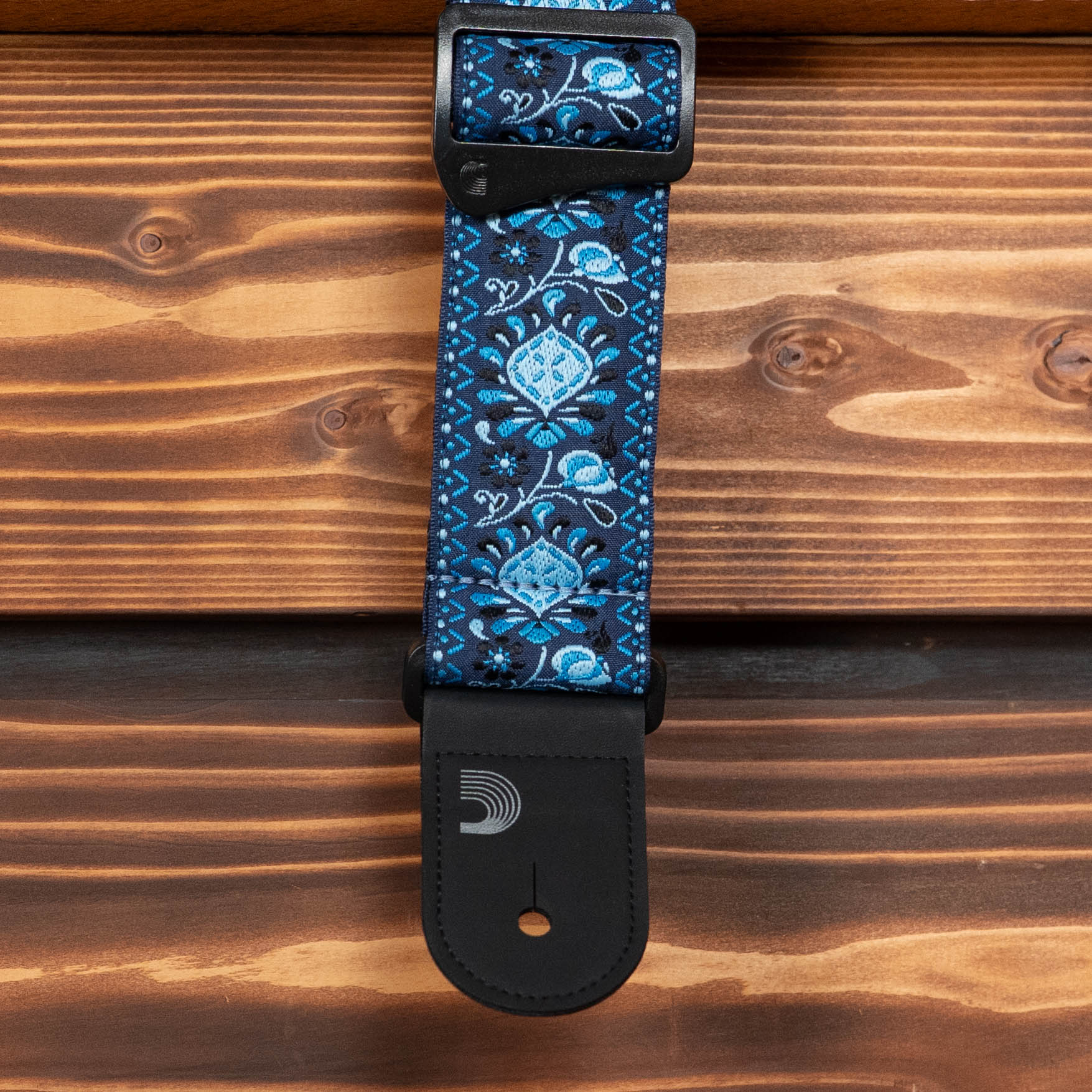 D'Addario Monterey Blue Woven Guitar Strap