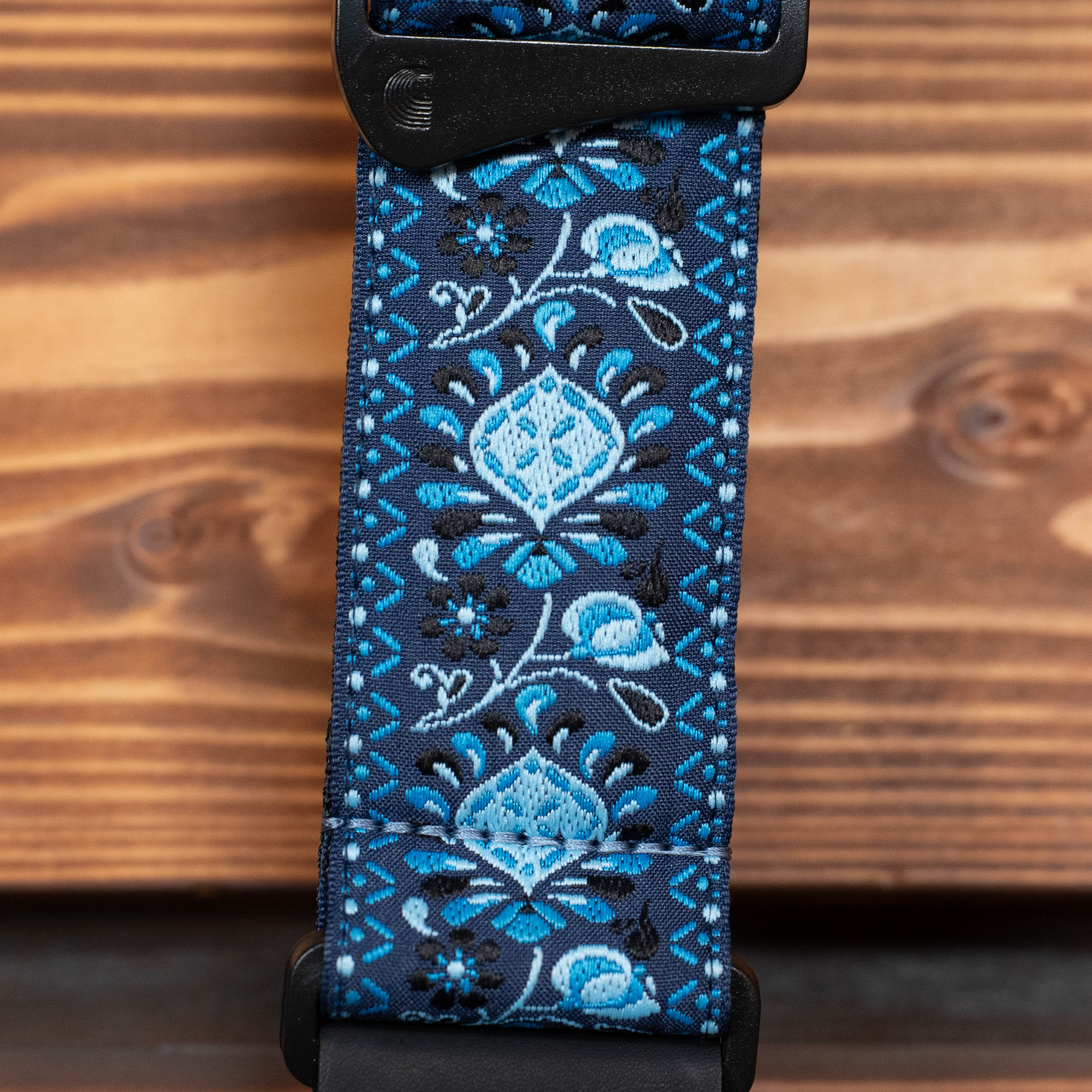 D'Addario Monterey Blue Woven Guitar Strap
