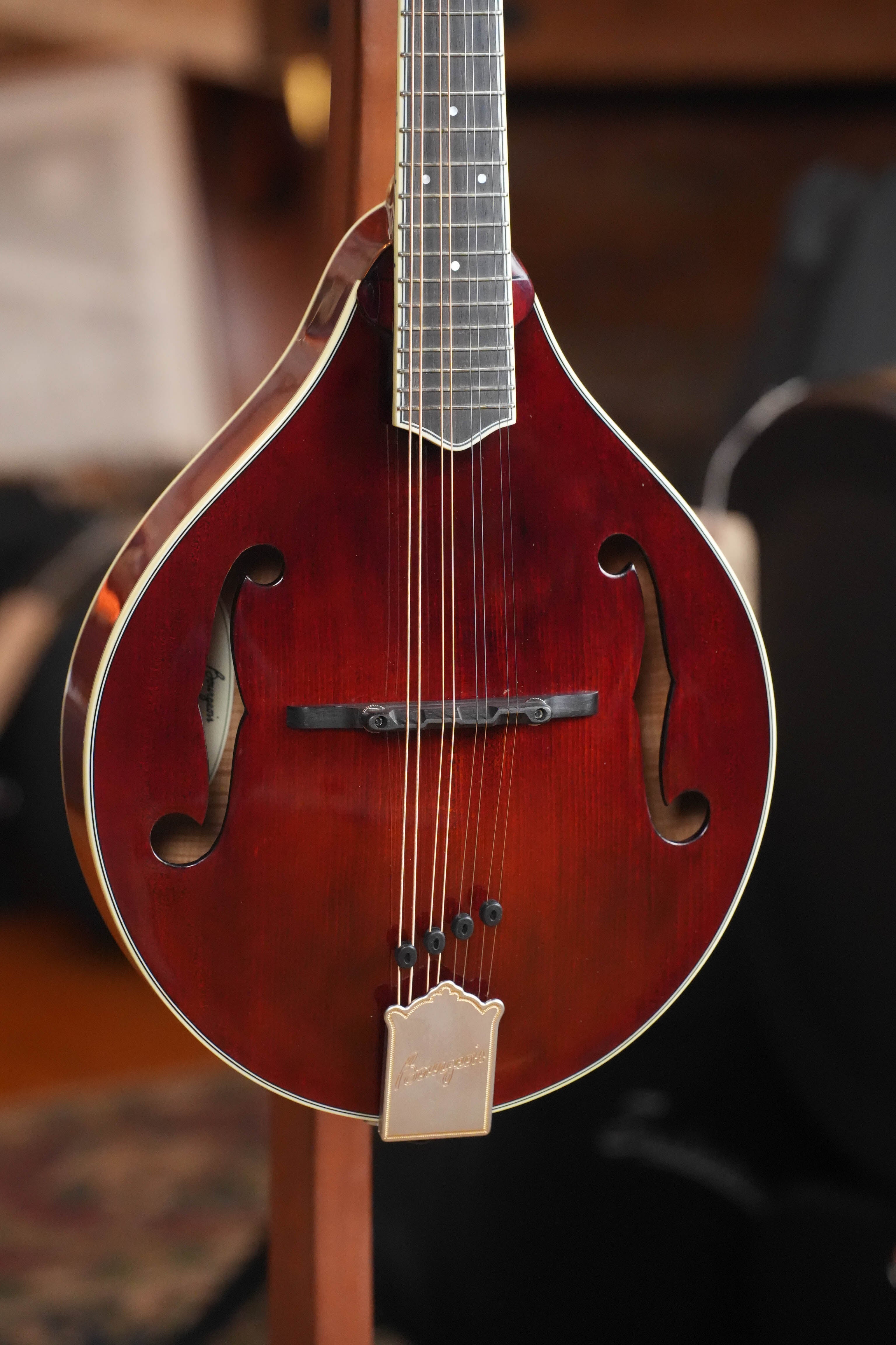 *TAS Exclusive* Bourgeois  M5-A-CR Cordovan Red A-Style Mandolin #2121