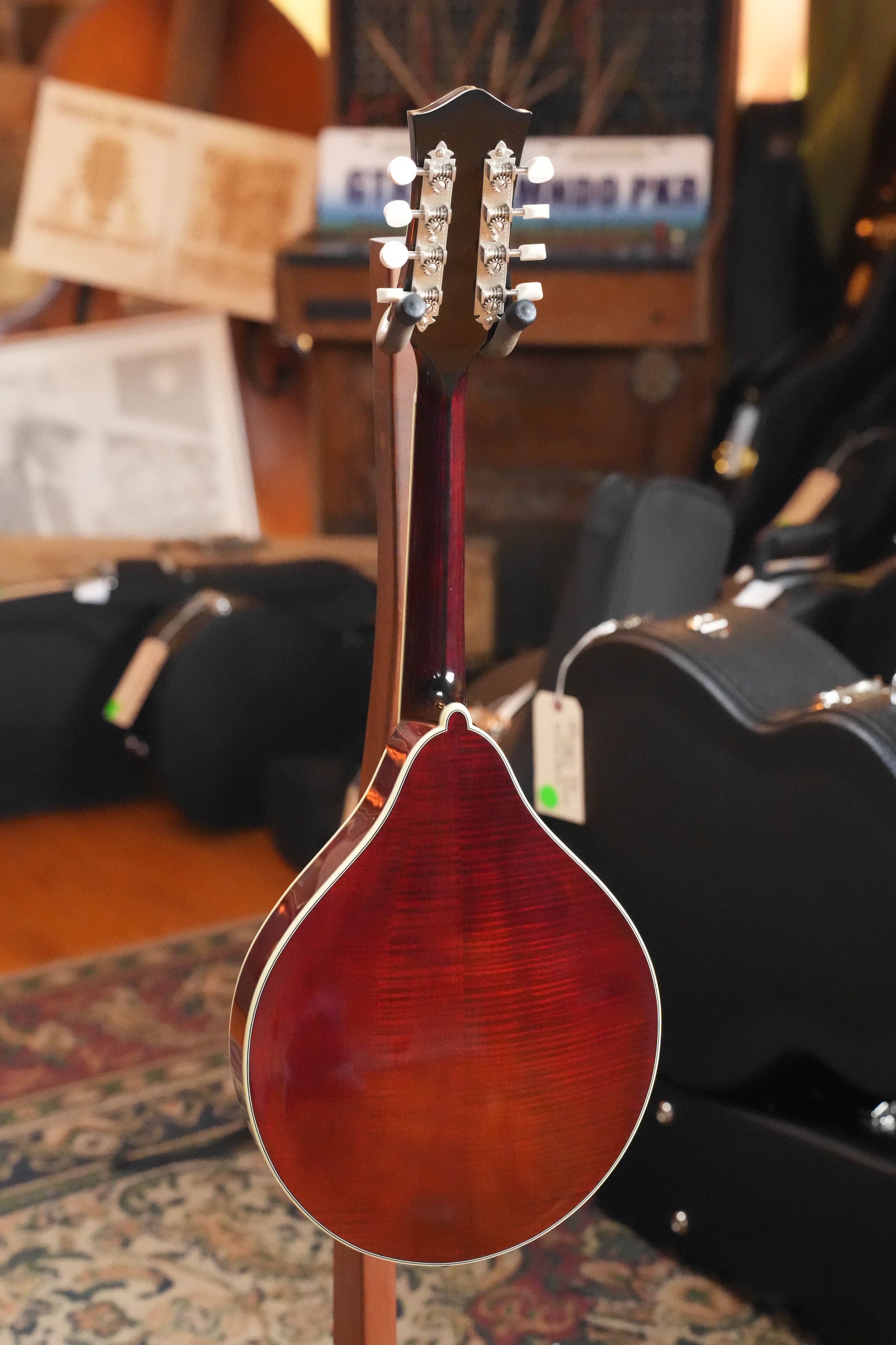 *TAS Exclusive* Bourgeois  M5-A-CR Cordovan Red A-Style Mandolin #2121
