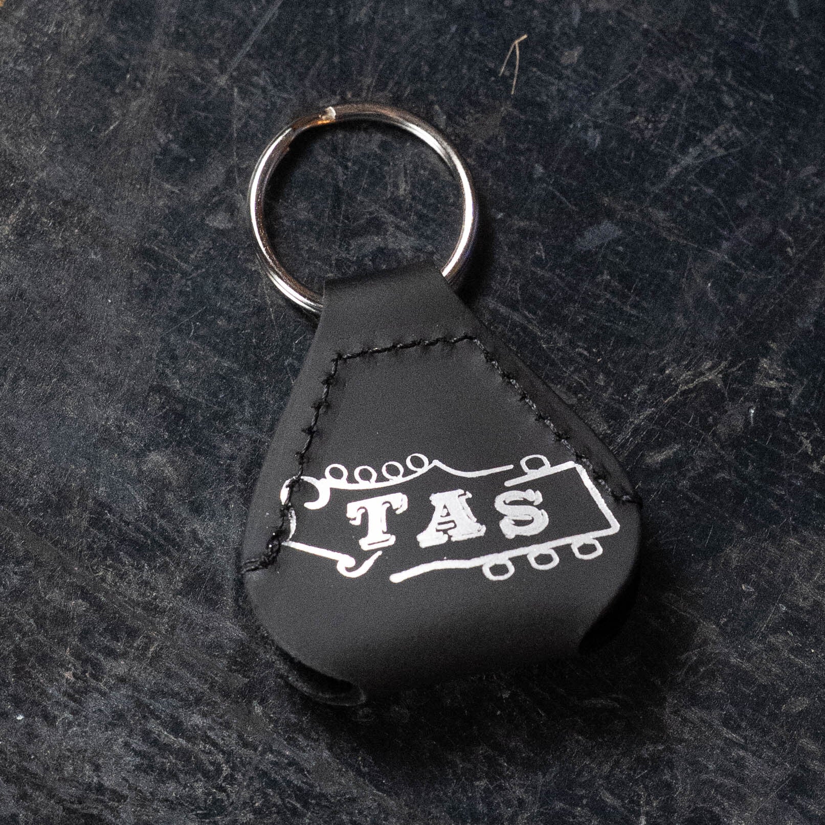 TAS Logo Pick Holder w/Keychain Fob