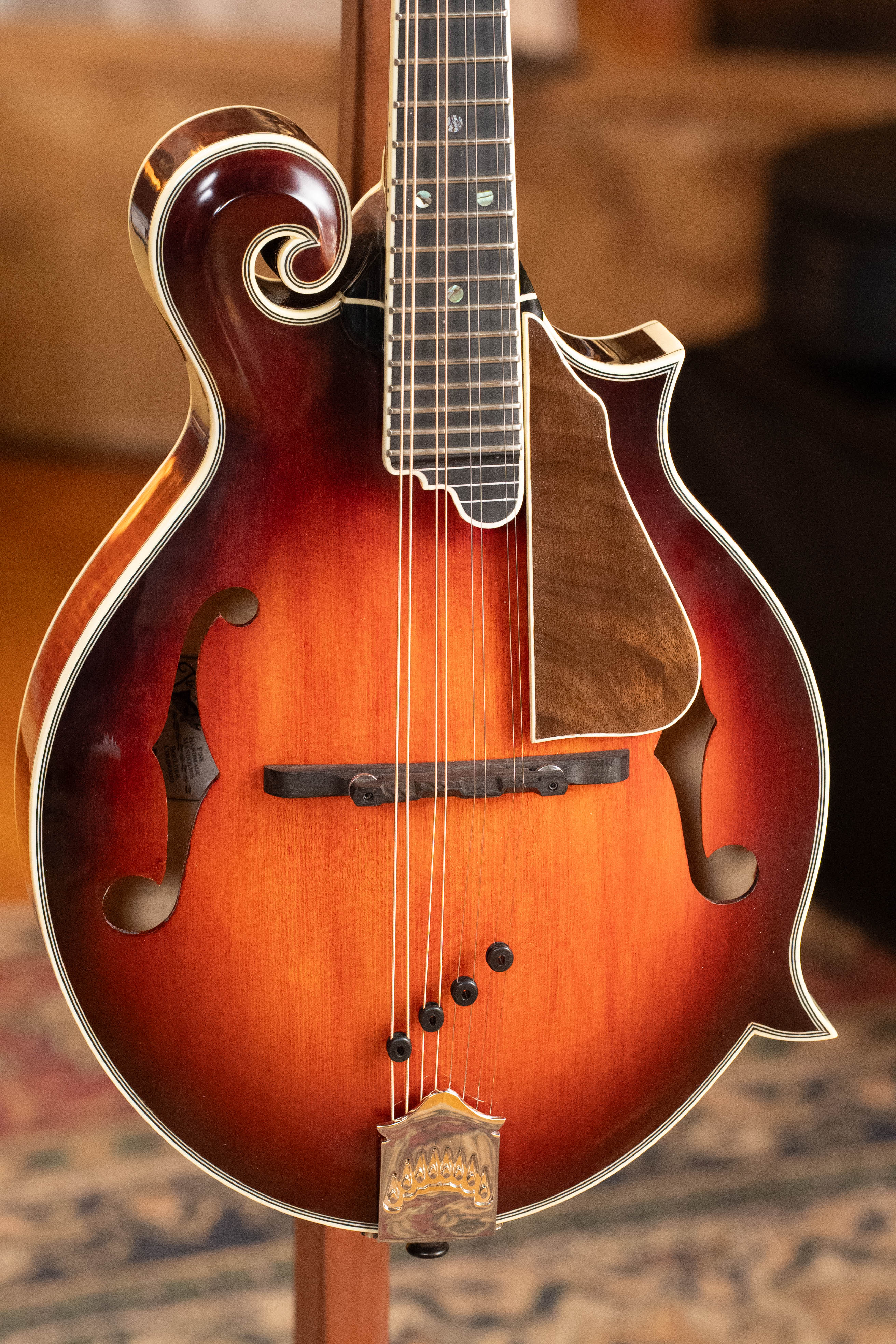 Tailwater TW-F5V Adirondack/Flamed Maple  F-Style Mandolin #1108