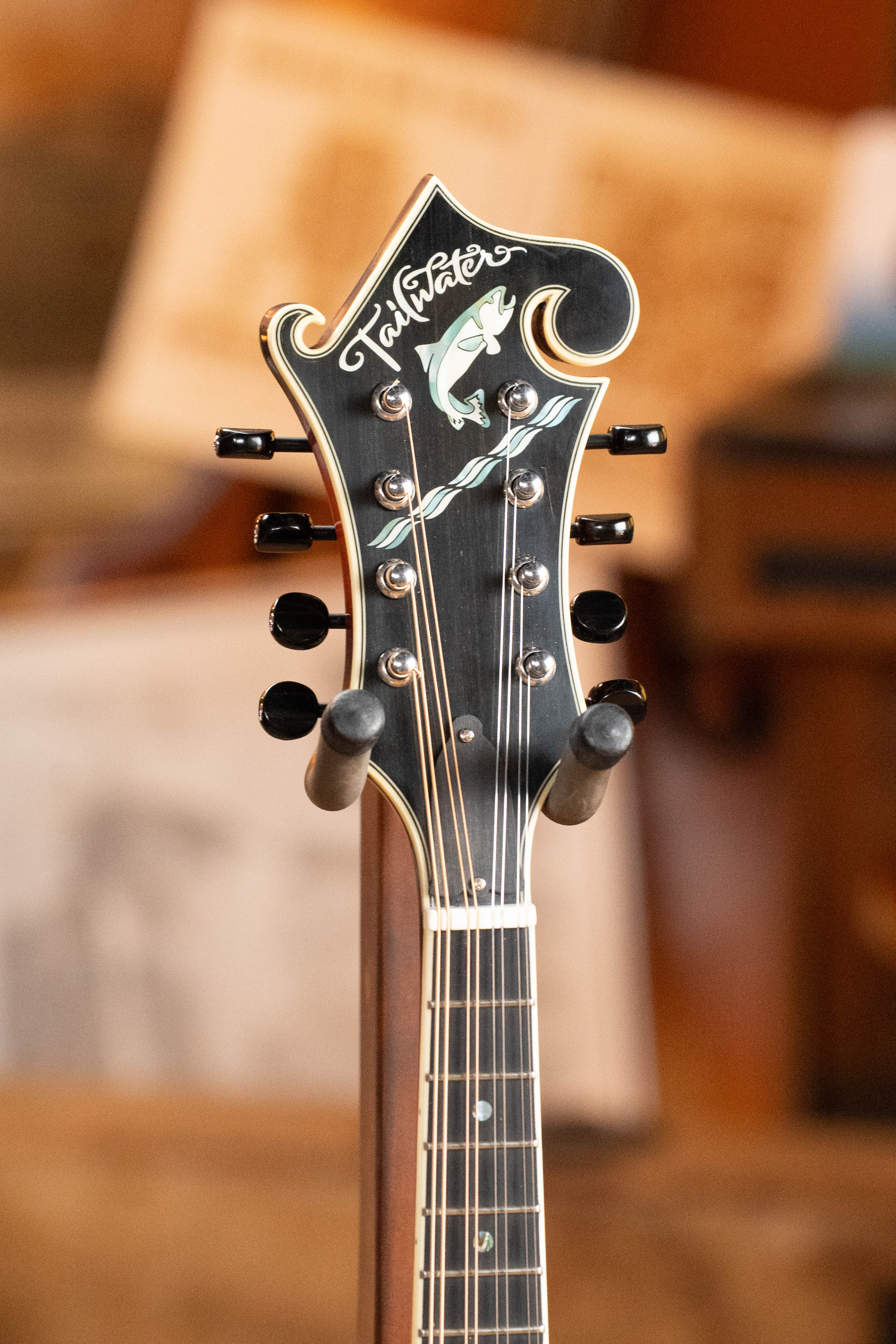 Tailwater TW-F5V Adirondack/Flamed Maple  F-Style Mandolin #1108