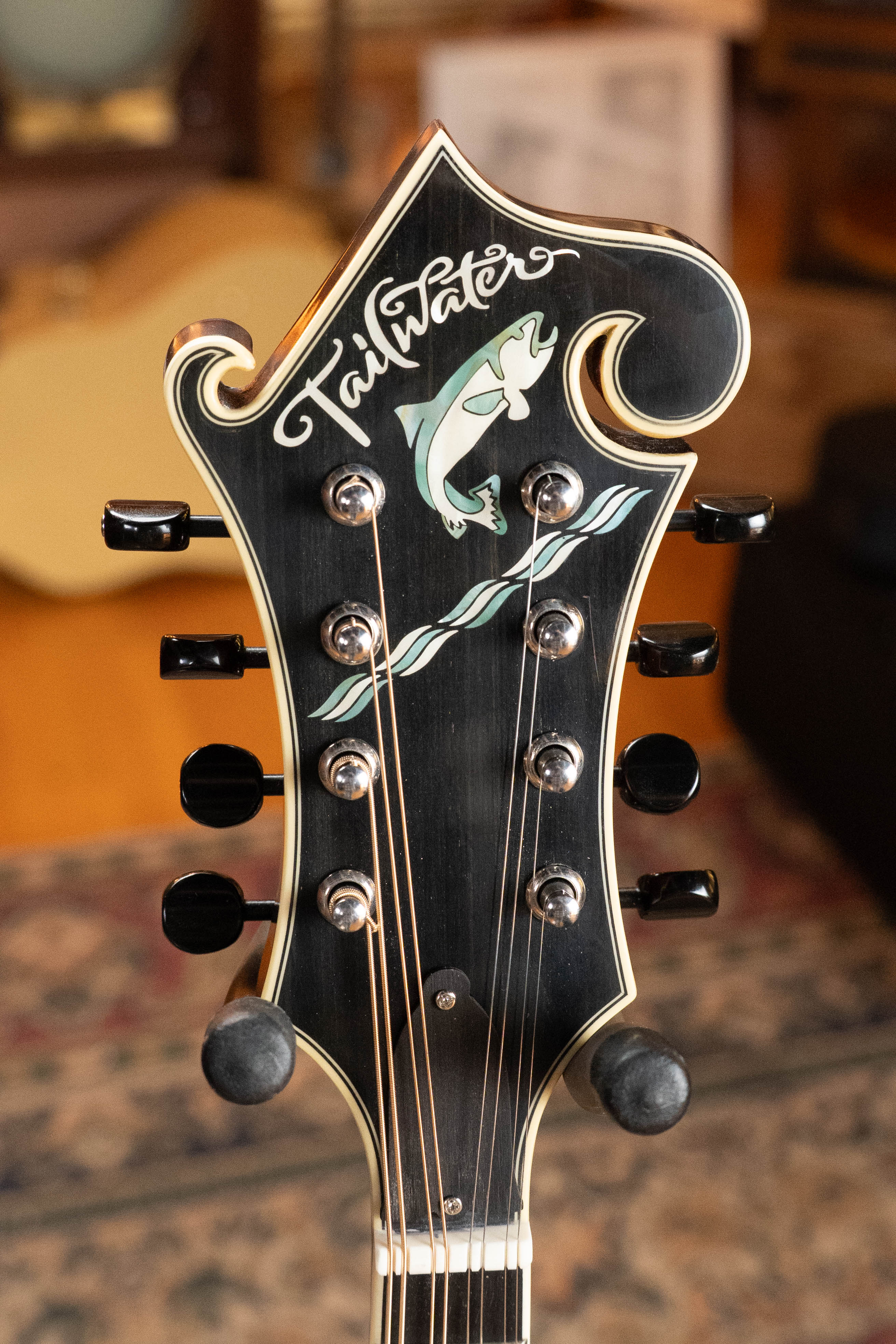 Tailwater TW-F5V Adirondack/Flamed Maple  F-Style Mandolin #1108