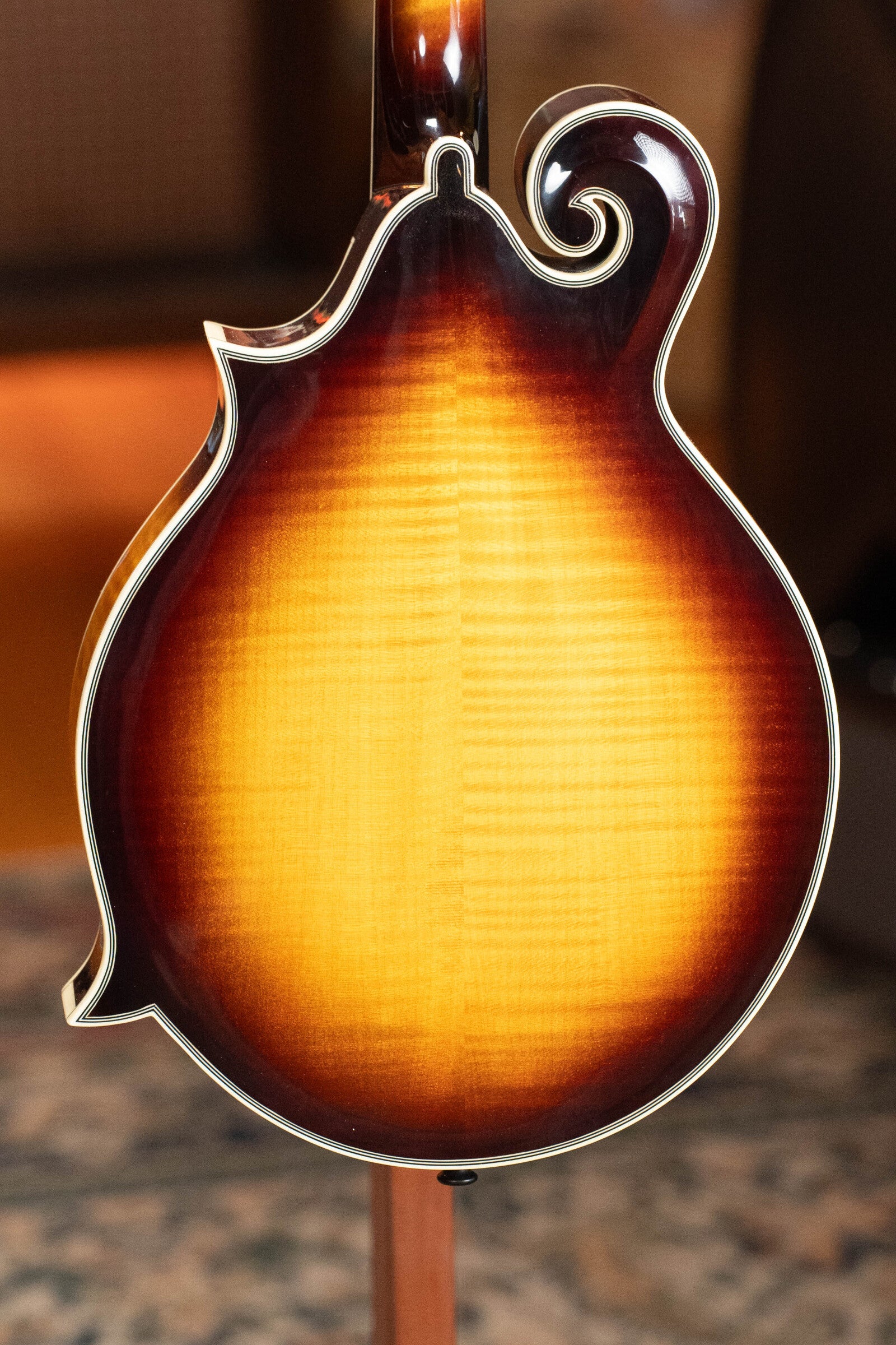 Tailwater TW-F5 Spruce/Flamed Maple F-Style Mandolin w/Scooped Fretboard Extension #1201