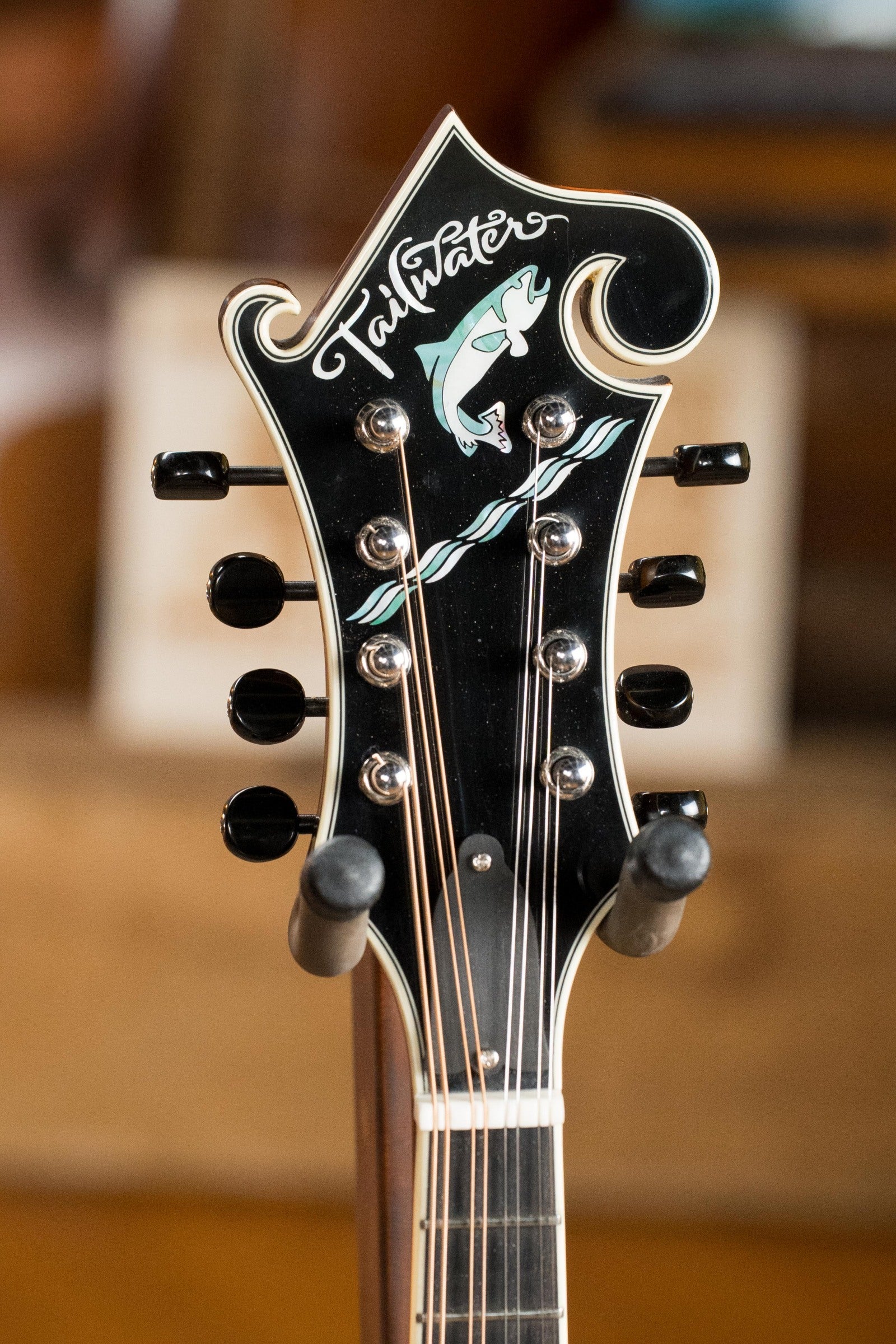 Tailwater TW-F5 Spruce/Flamed Maple F-Style Mandolin w/Scooped Fretboard Extension #1203