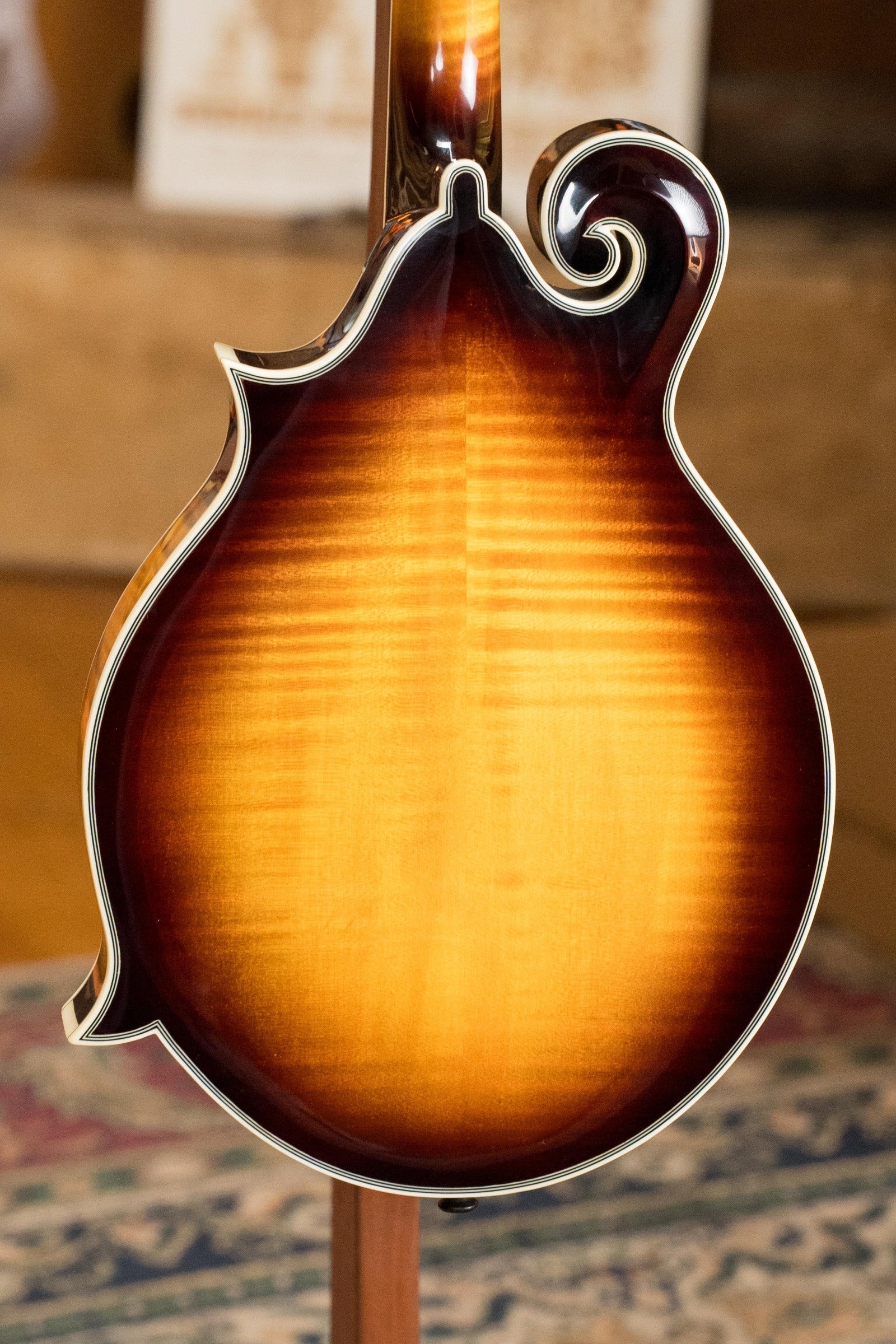 Tailwater TW-F5 Spruce/Flamed Maple F-Style Mandolin w/Scooped Fretboard Extension #1203