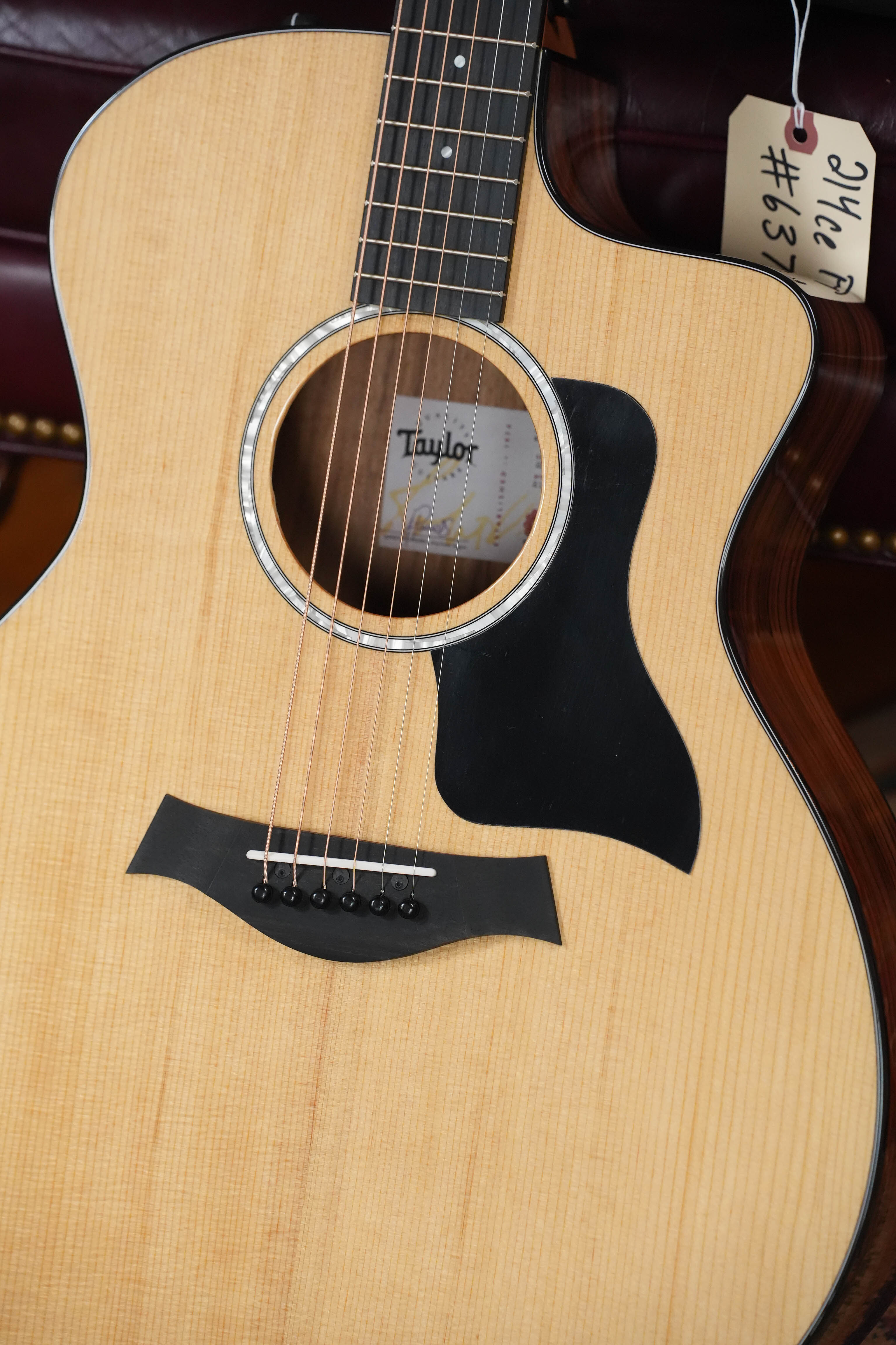 Taylor 214ce Plus Grand Auditorium Acoustic-Electric #6379