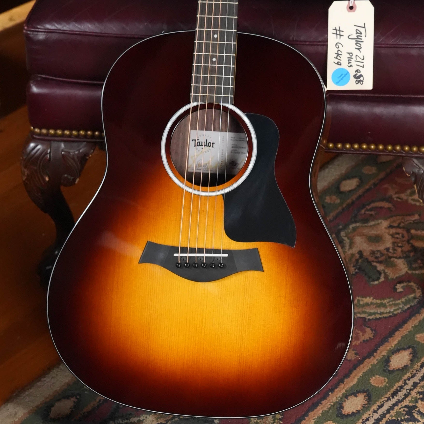 Taylor 217e Plus Grand Pacific Sunburst Acoustic-Electric #6449