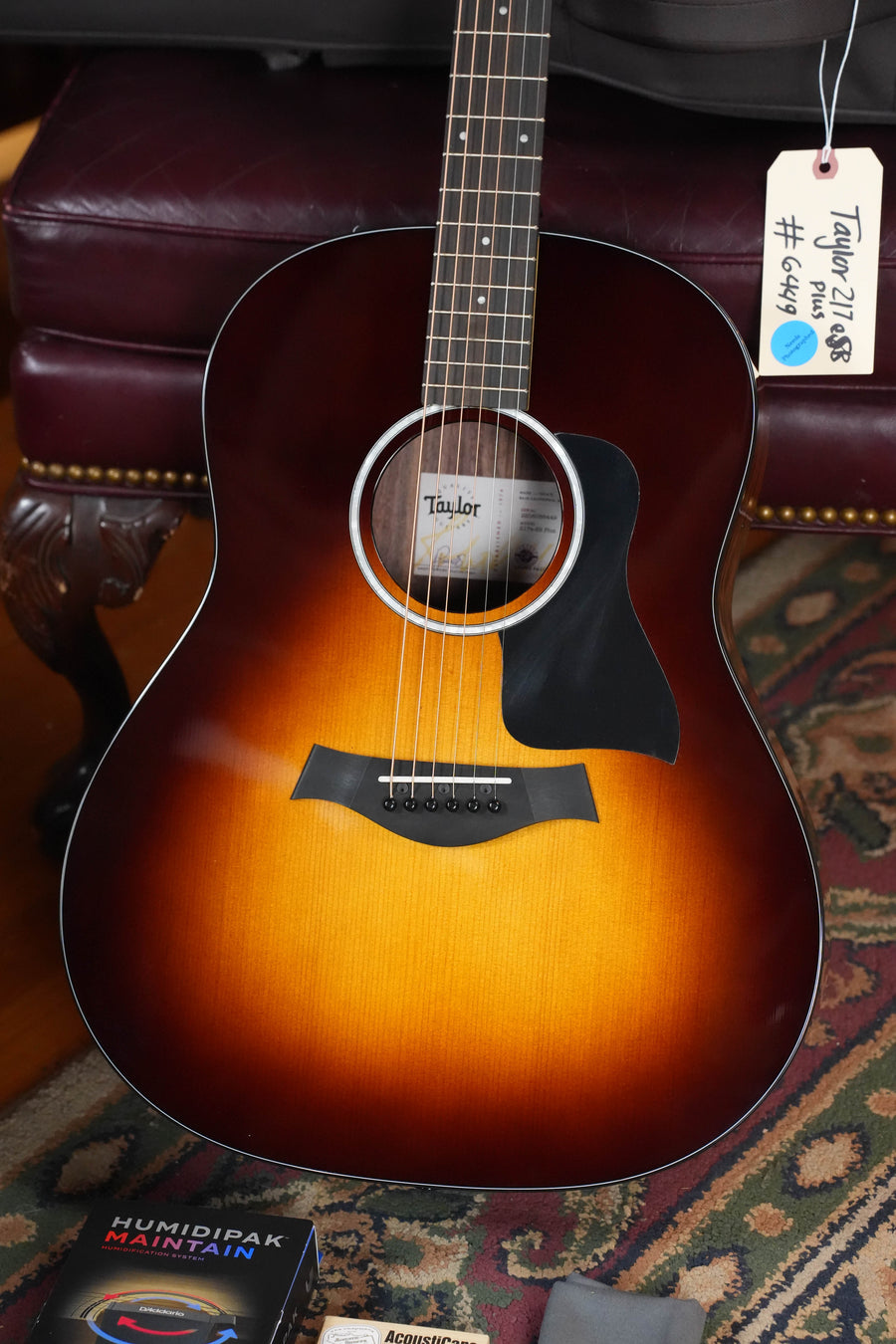 Taylor 217e Plus Grand Pacific Sunburst Acoustic-Electric #6449