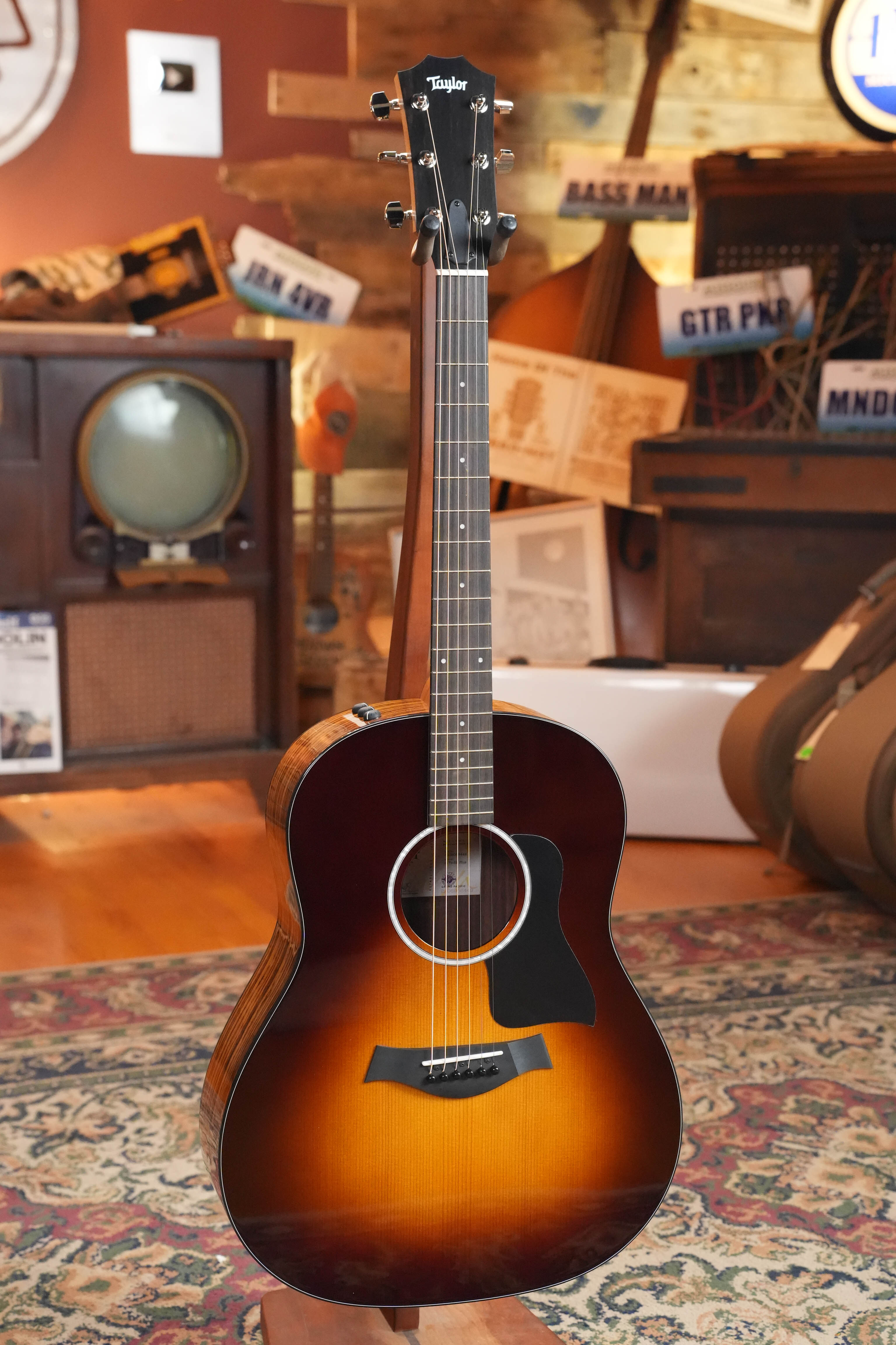 Taylor 217e Plus Grand Pacific Sunburst Acoustic-Electric #6449