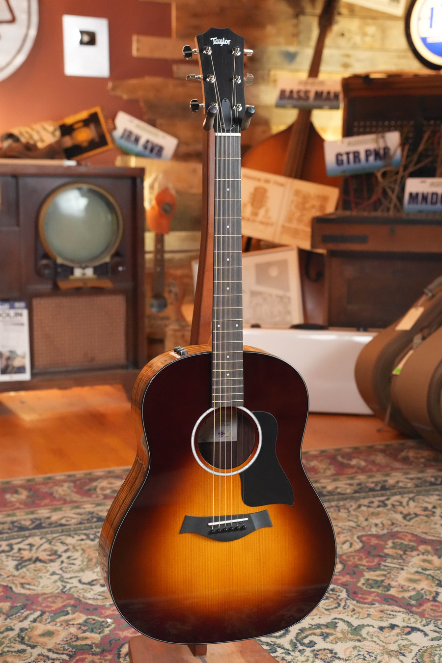Taylor 217e Plus Grand Pacific Sunburst Acoustic-Electric #6449