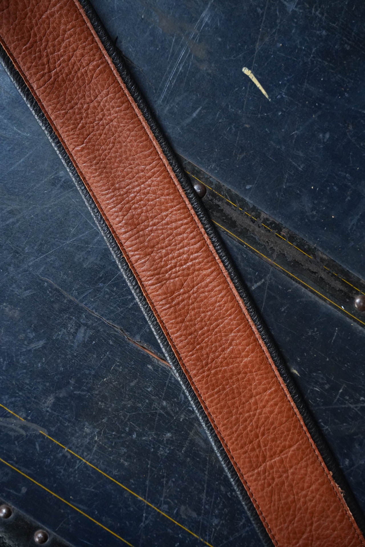 Taylor 500 Series Aerial Strap, Leather, British Tan