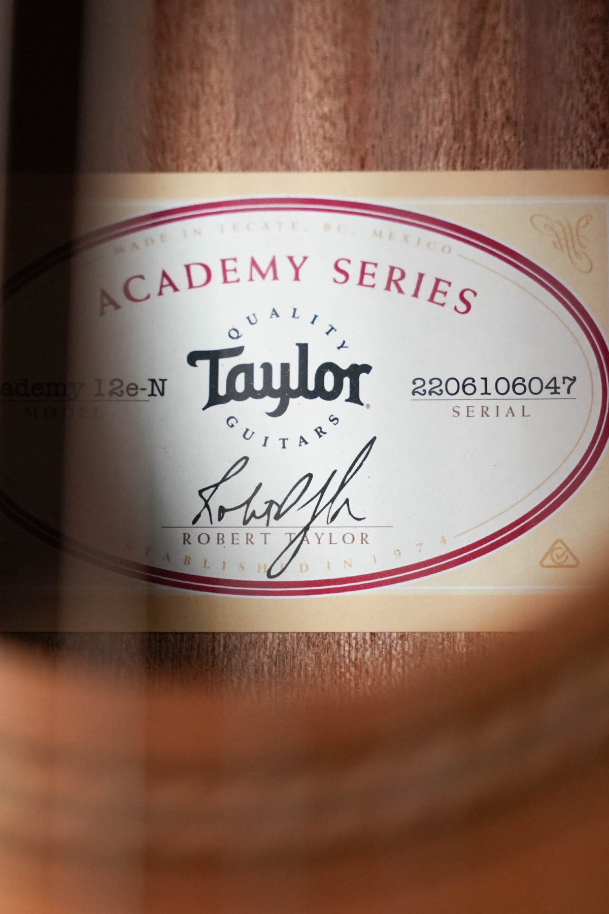 Taylor Academy 12e-N Grand Concert Nylon-String #6047