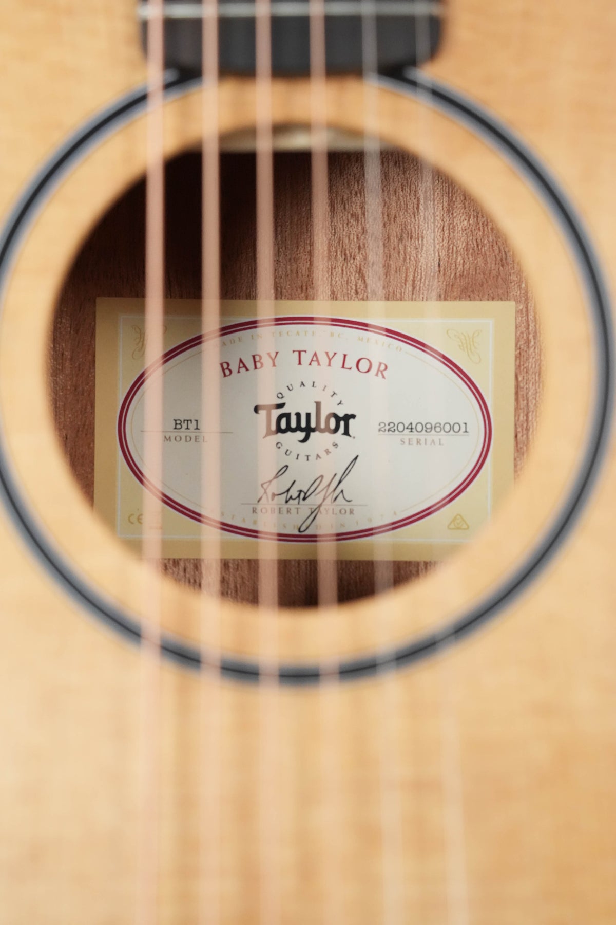 Taylor BT1 Baby Acoustic #6001