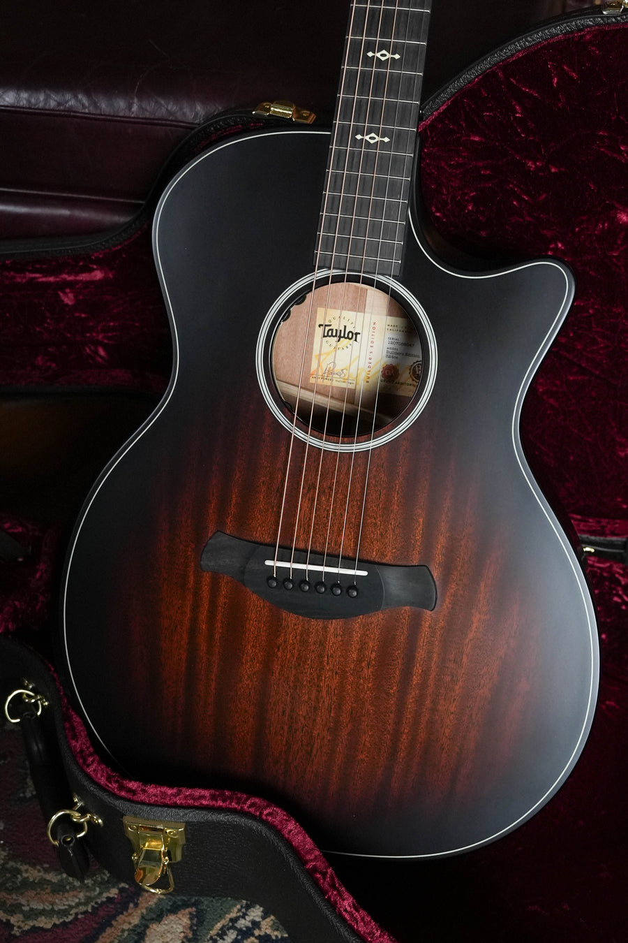 Taylor Builder's Edition 324ce Grand Auditorium Acoustic-Electric #6047