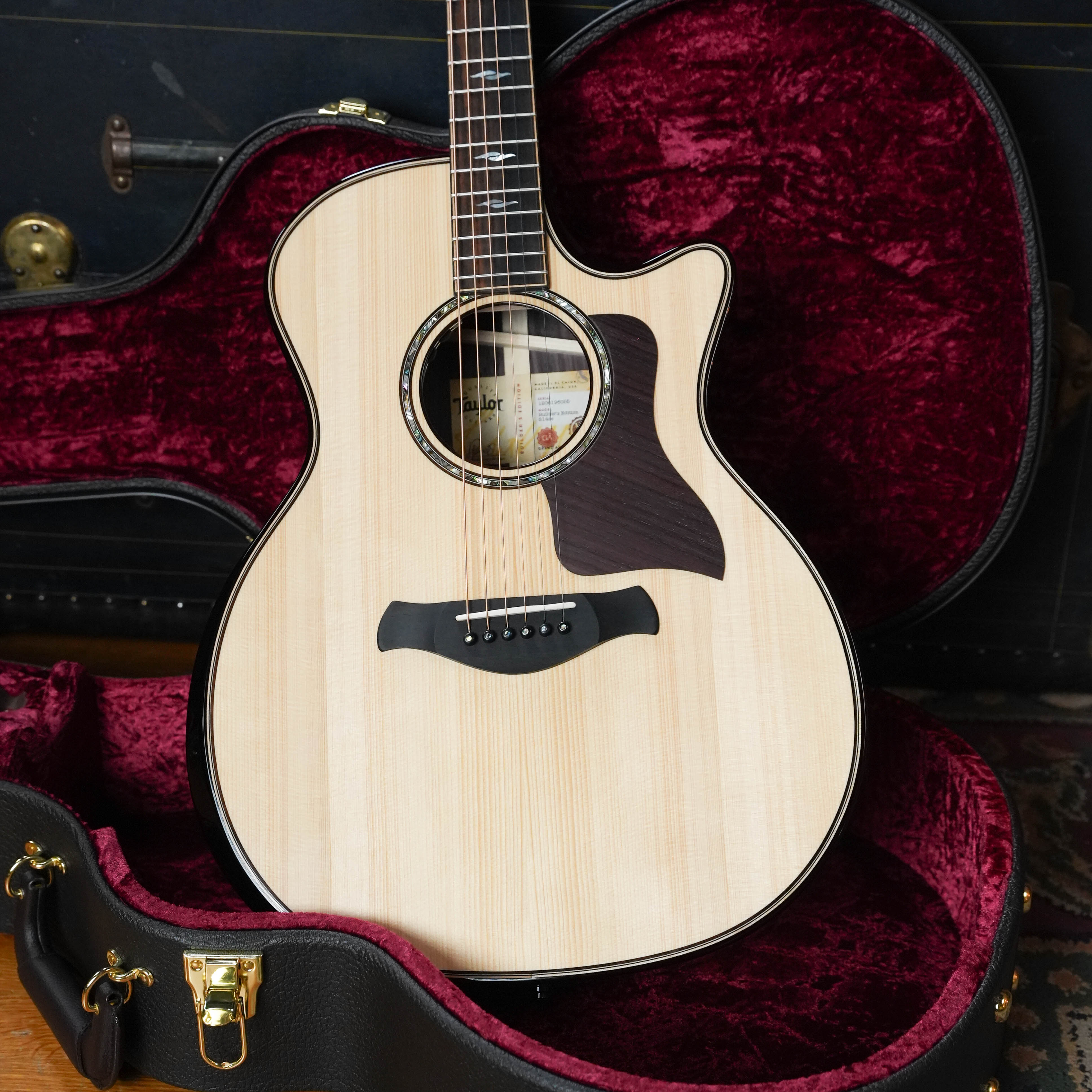 Taylor Builder's Edition 814ce Adirondack Grand Auditorium Acoustic-Electric #6055