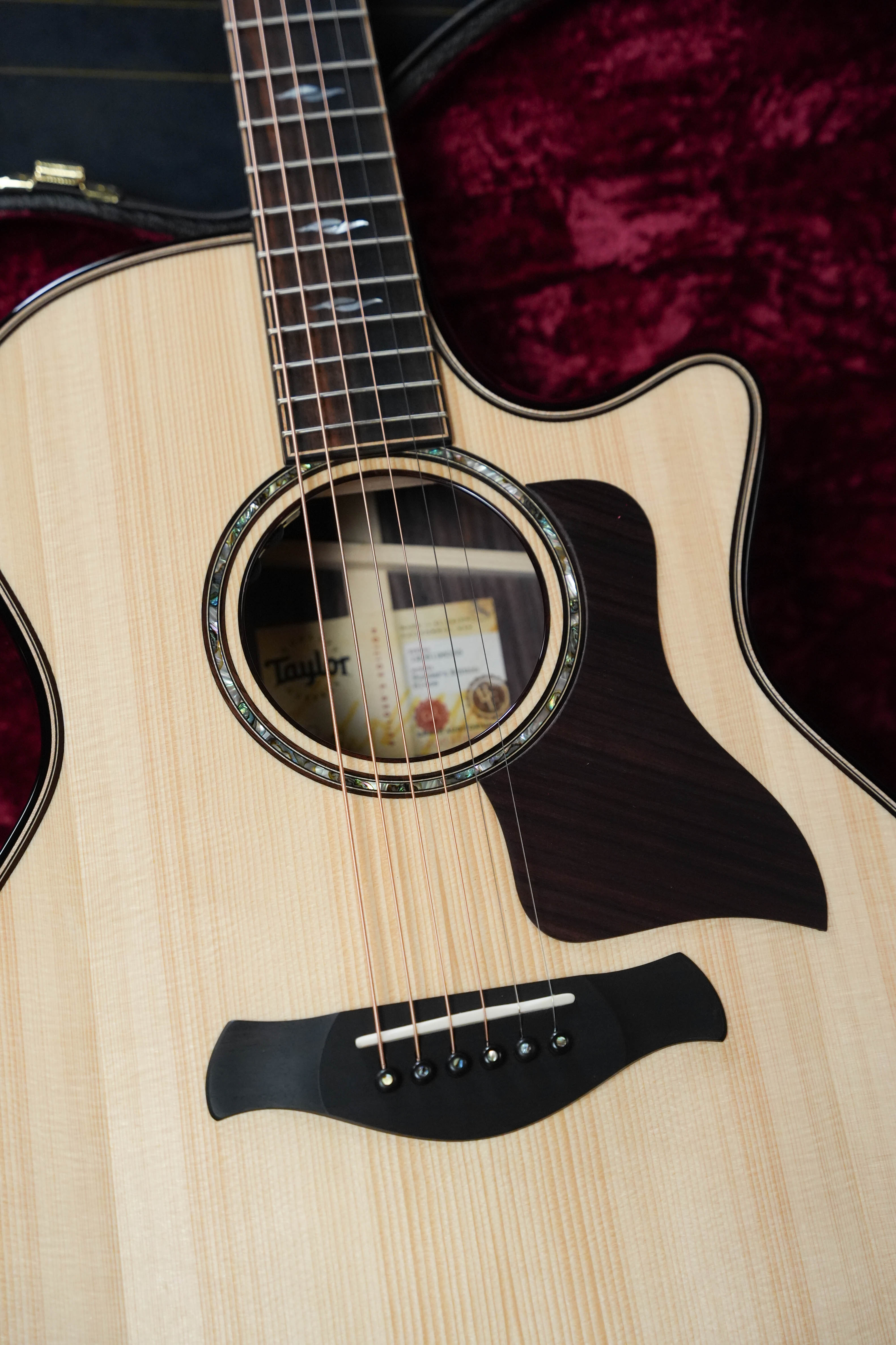 Taylor Builder's Edition 814ce Adirondack Grand Auditorium Acoustic-Electric #6055