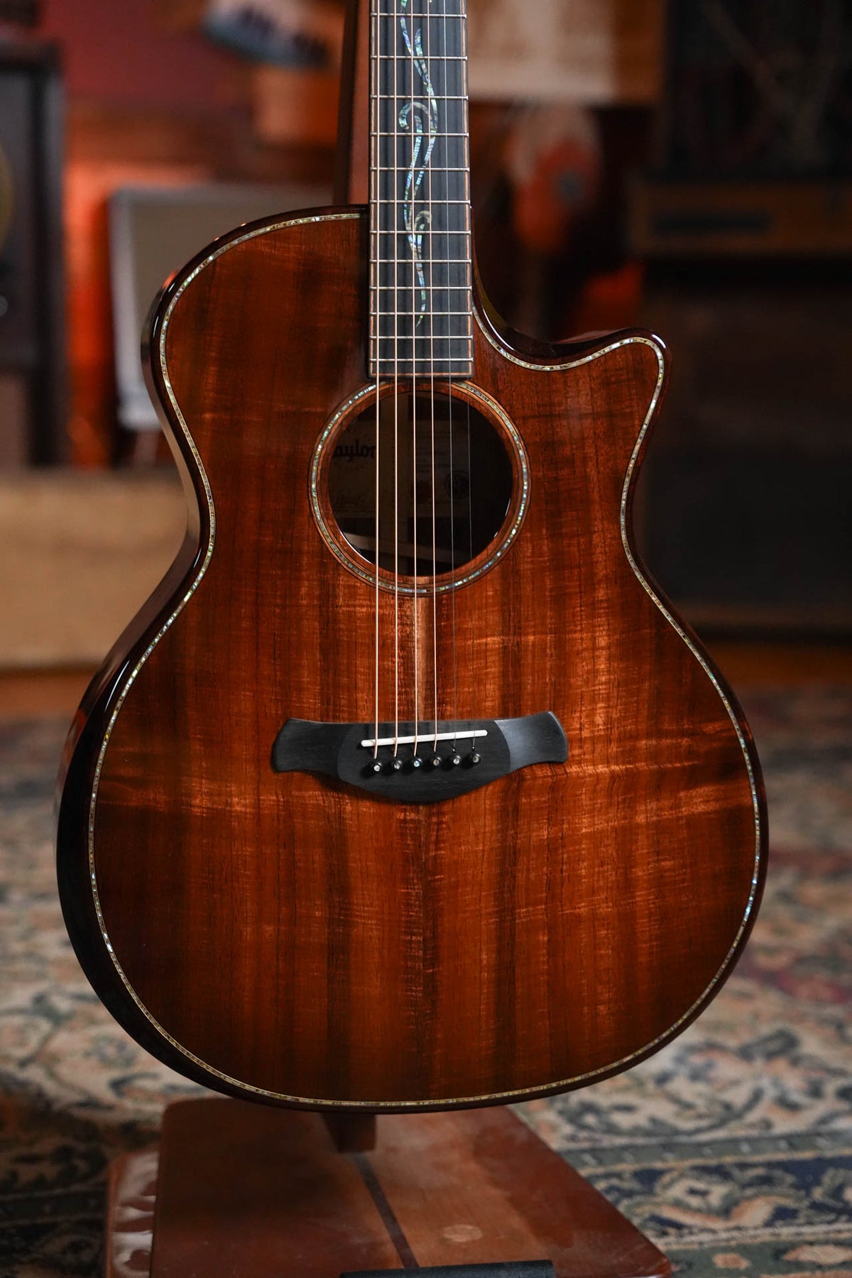 Taylor Builder's Edition K24ce Grand Auditorium Acoustic-Electric #6050