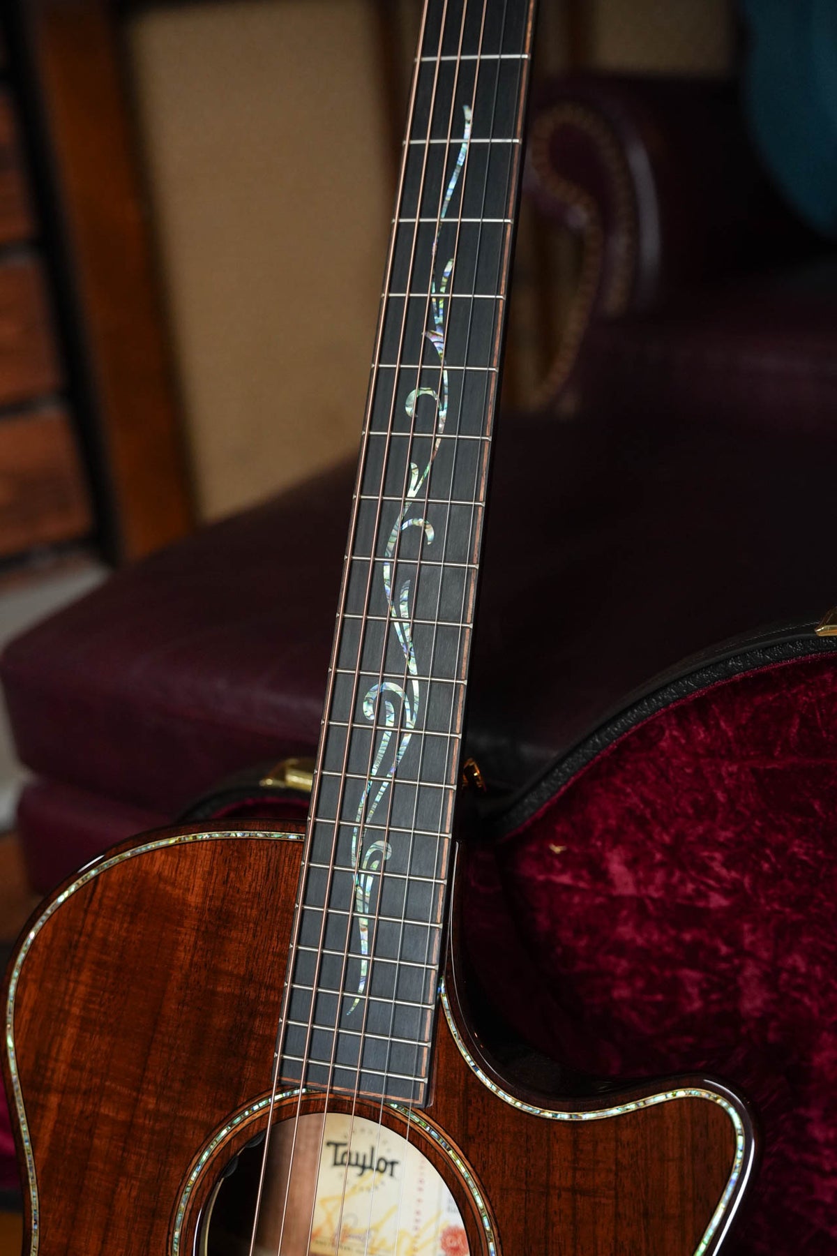 Taylor Builder's Edition K24ce Grand Auditorium Acoustic-Electric #6050