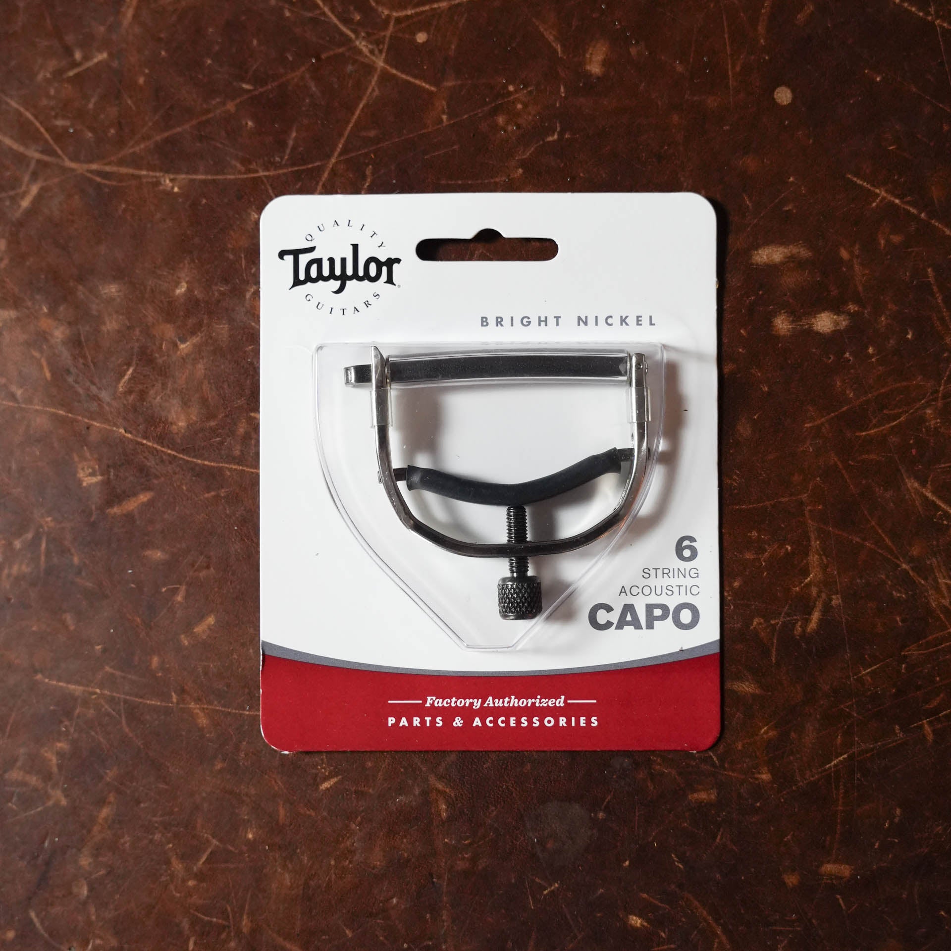 Taylor Capo, 6-String, Bright Nickel