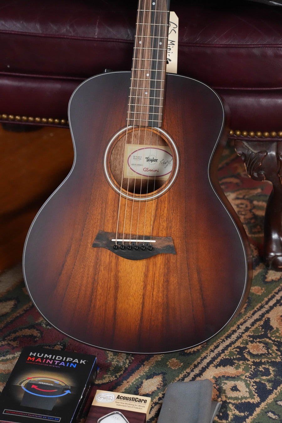 Taylor GS Mini-e Koa Plus Acoustic-Electric #6201