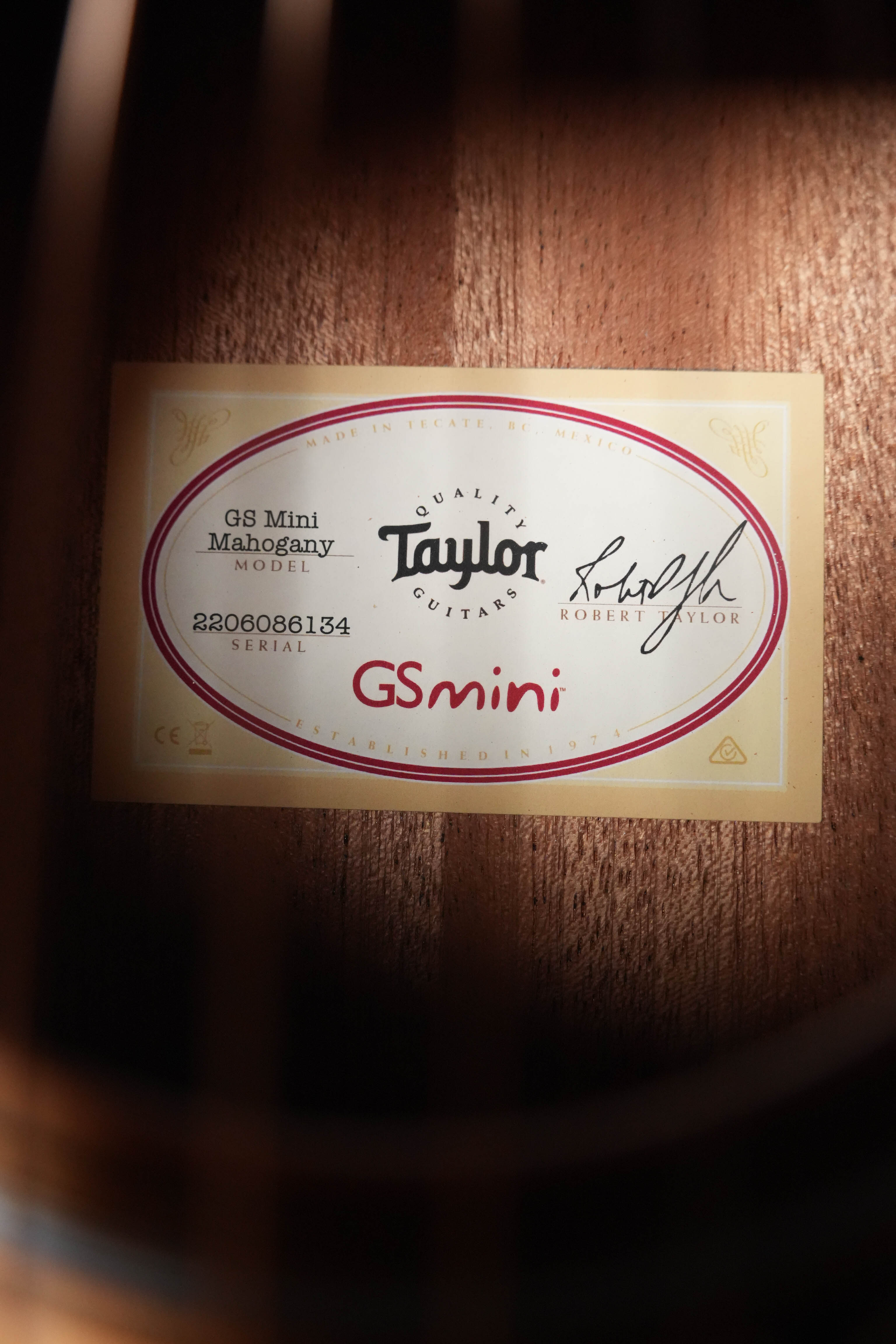 Taylor GS Mini Mahogany Acoustic #6134