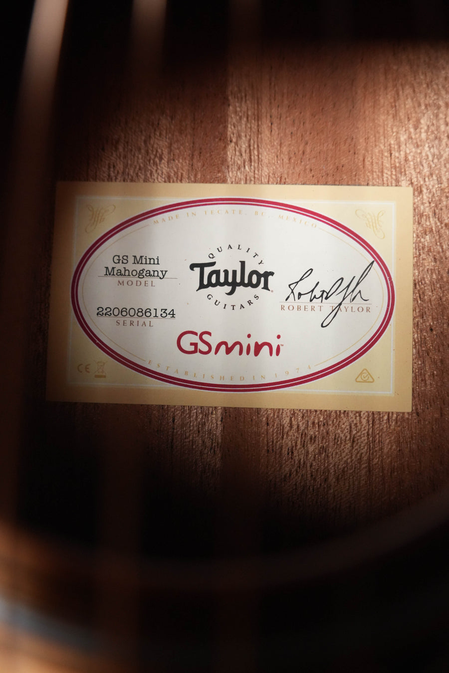 Taylor GS Mini Mahogany Acoustic #6134