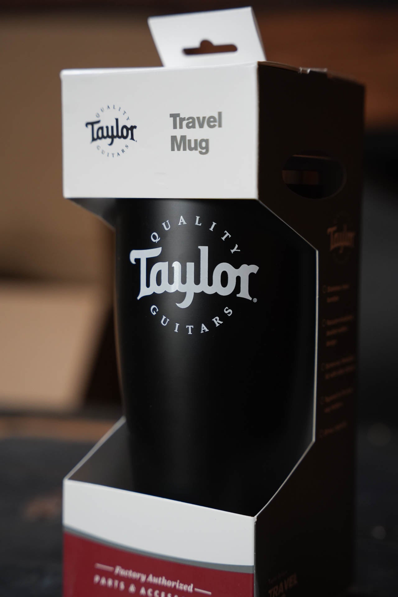 Taylor Travel Coffee Mug, Black, 20oz