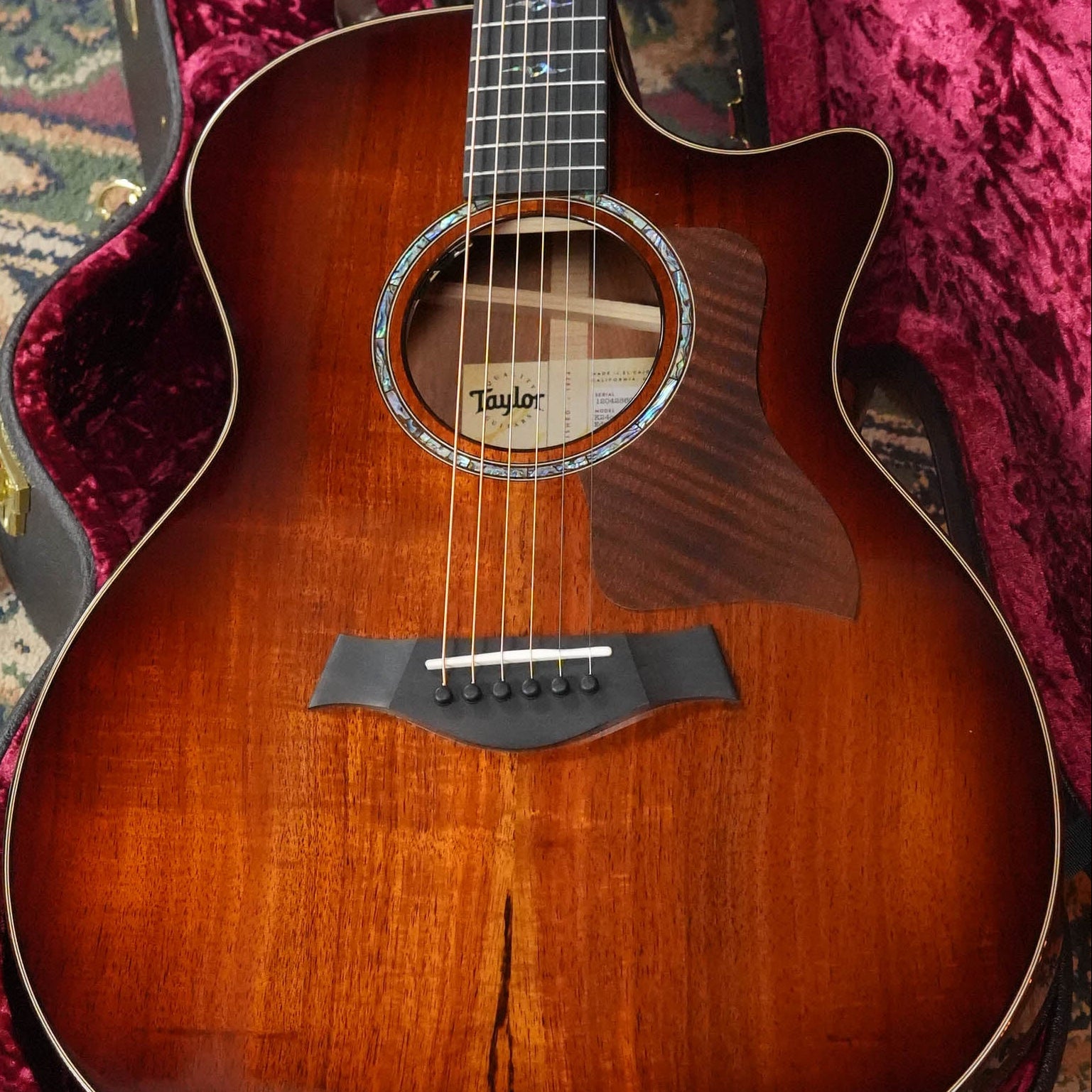 Taylor K24ce Special Edition Grand Auditorium Acoustic-Electric #6011