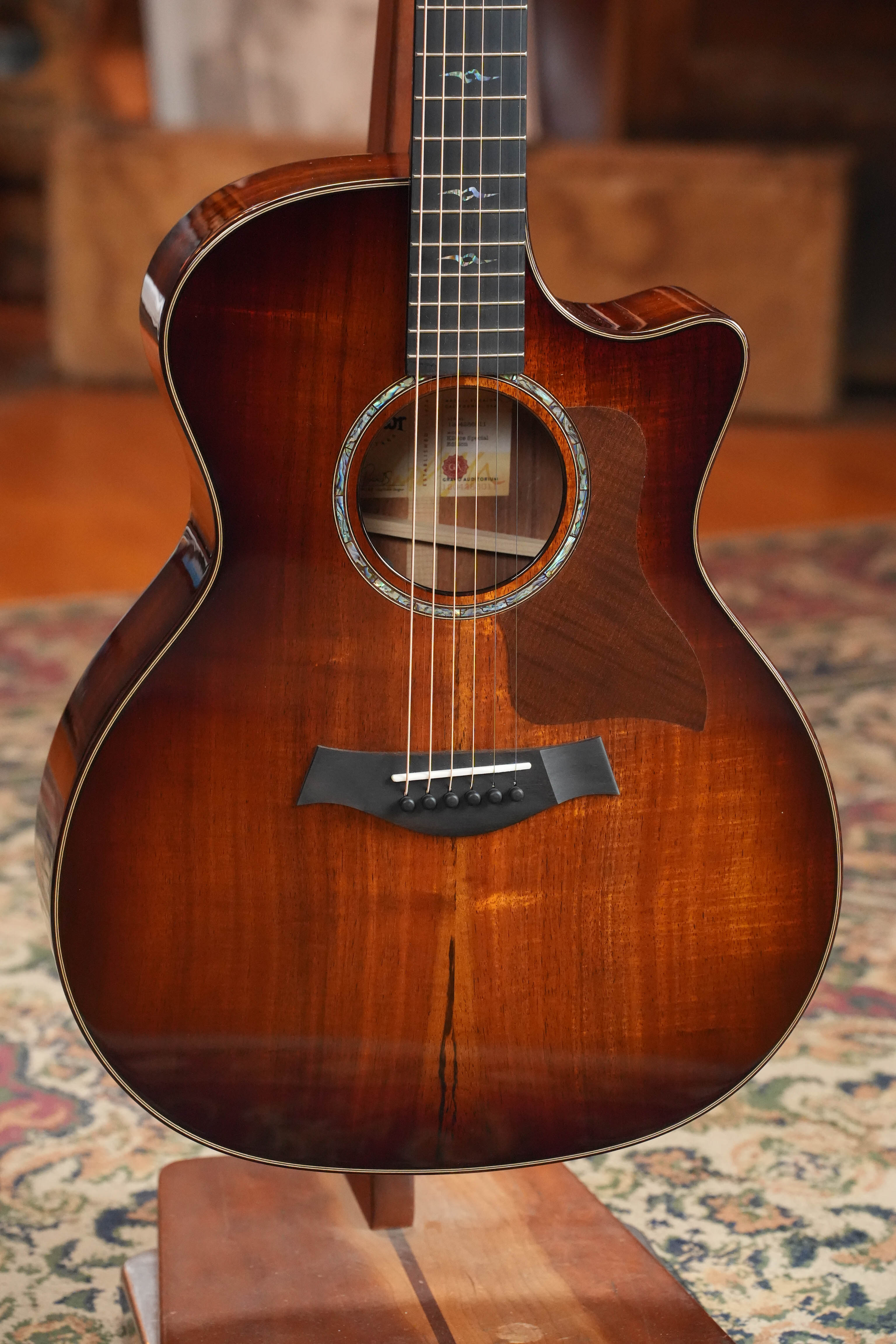 Taylor K24ce Special Edition Grand Auditorium Acoustic-Electric #6011